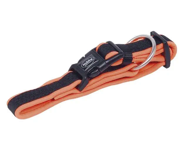 4033766098598 Nobby Halsband Mesh Preno neonorange