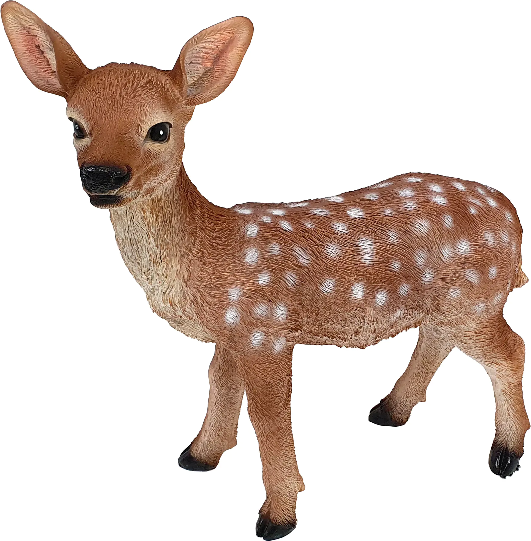 Dekofigur Rehkitz stehend 46 x 17 x 42 cm 