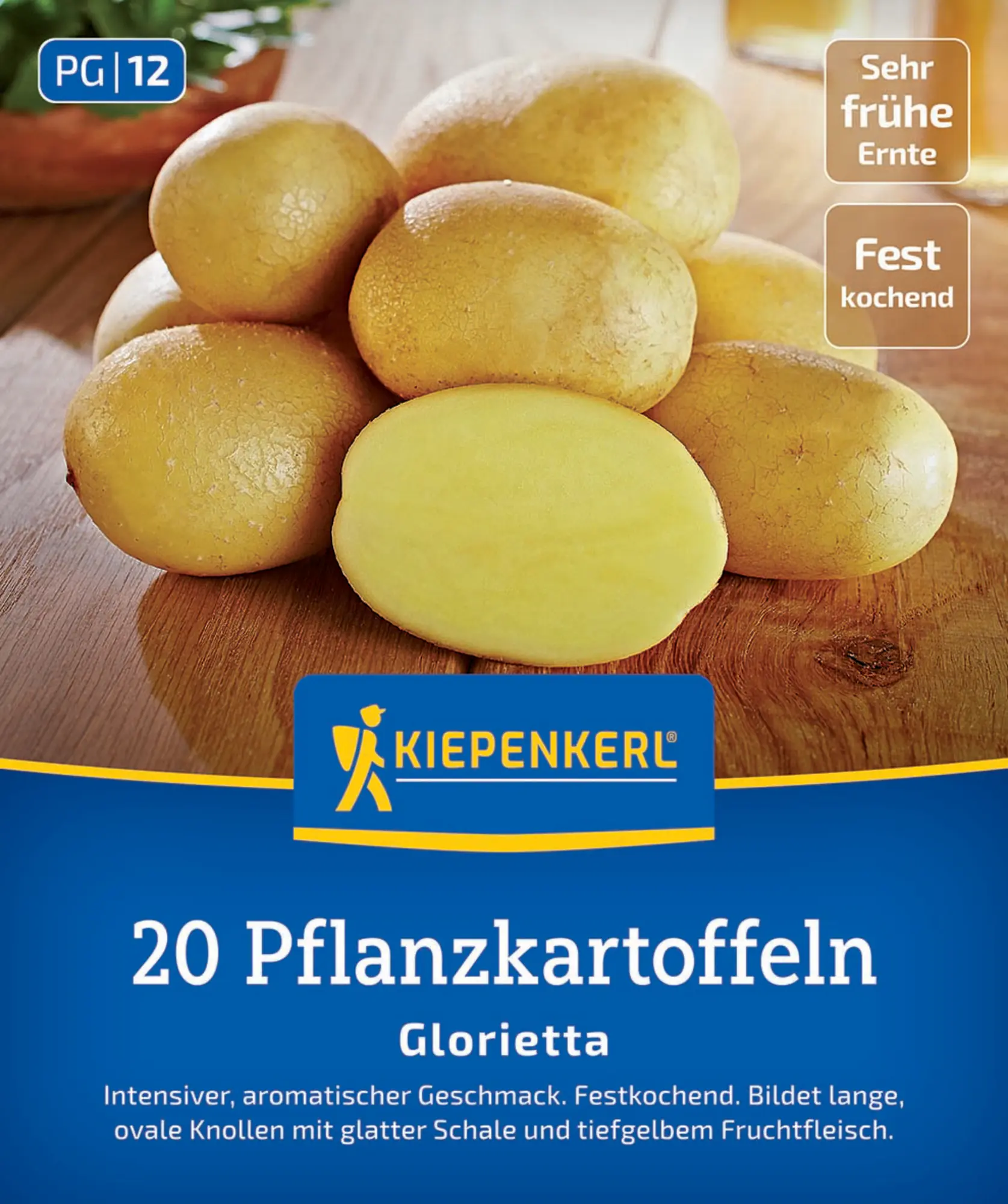 Kiepenkerl Pflanzkartoffel Glorietta 20 Stück