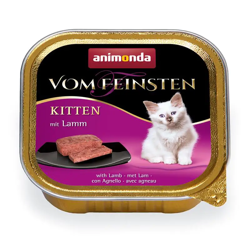 4017721832366 Animonda Vom Feinsten Kitten mit Lamm 100 g