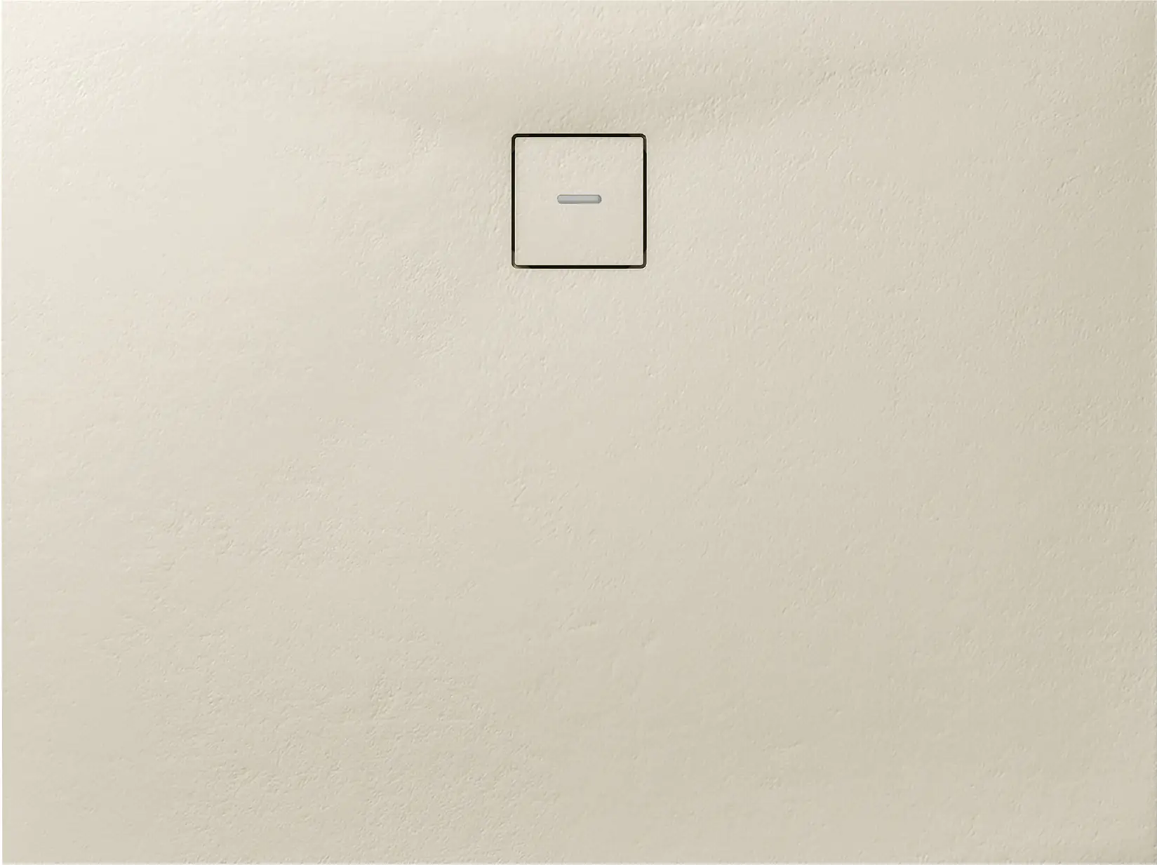 Breuer Duschwanne Modern Line Sandstein Rechteck, 80x140 cm, Höhe: 3,5 cm