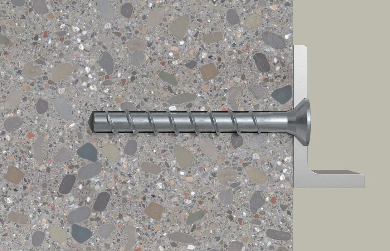 fischer Betonschraube UltraCut FBS II 6 x 60/ 5 Senkkopf - 2 Stück