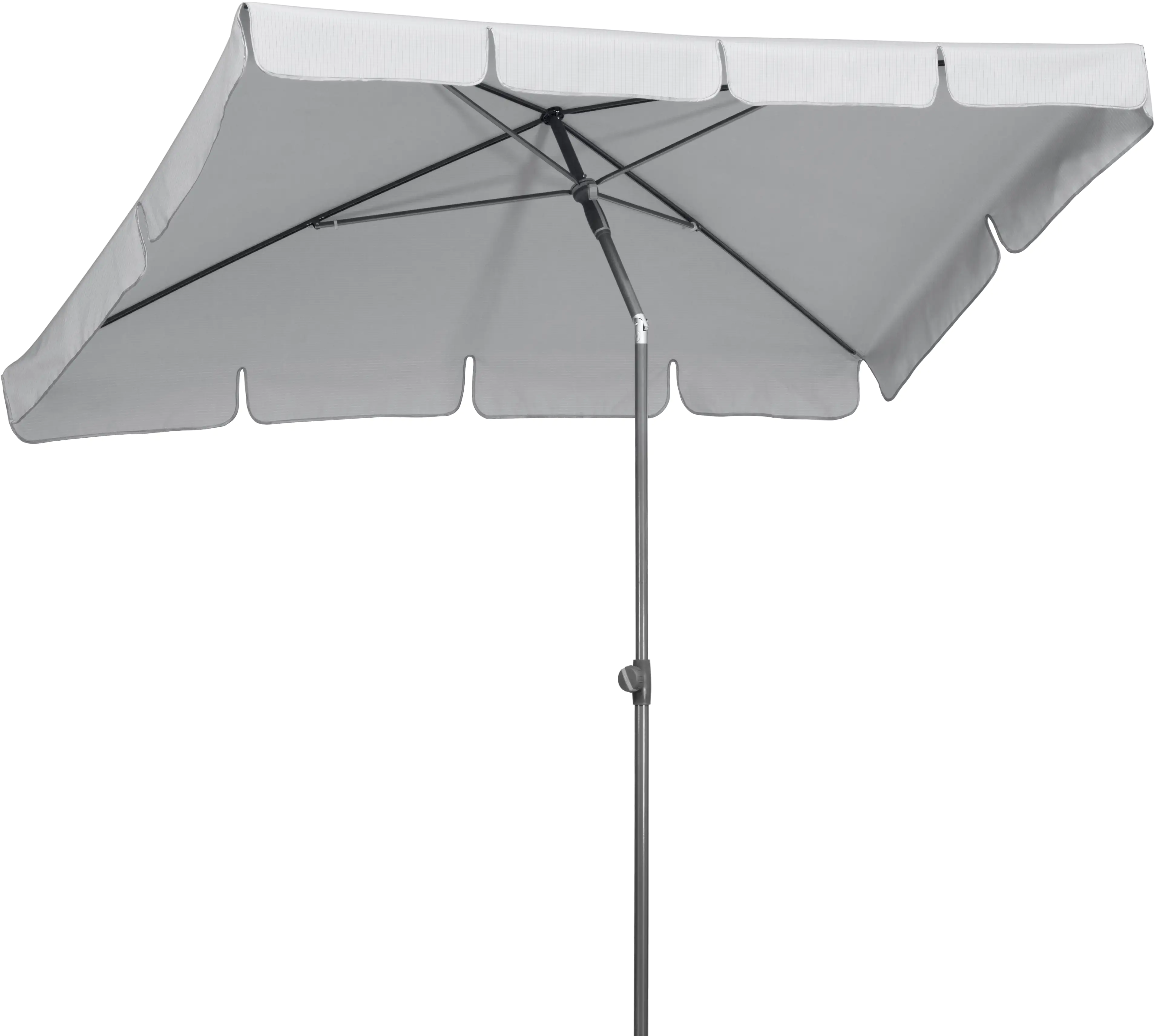 Schneider Sonnenschirm Aquila silbergrau 265 x 150 cm Schneider Sonnenschirm Aquila silbergrau 265 x 150 cm