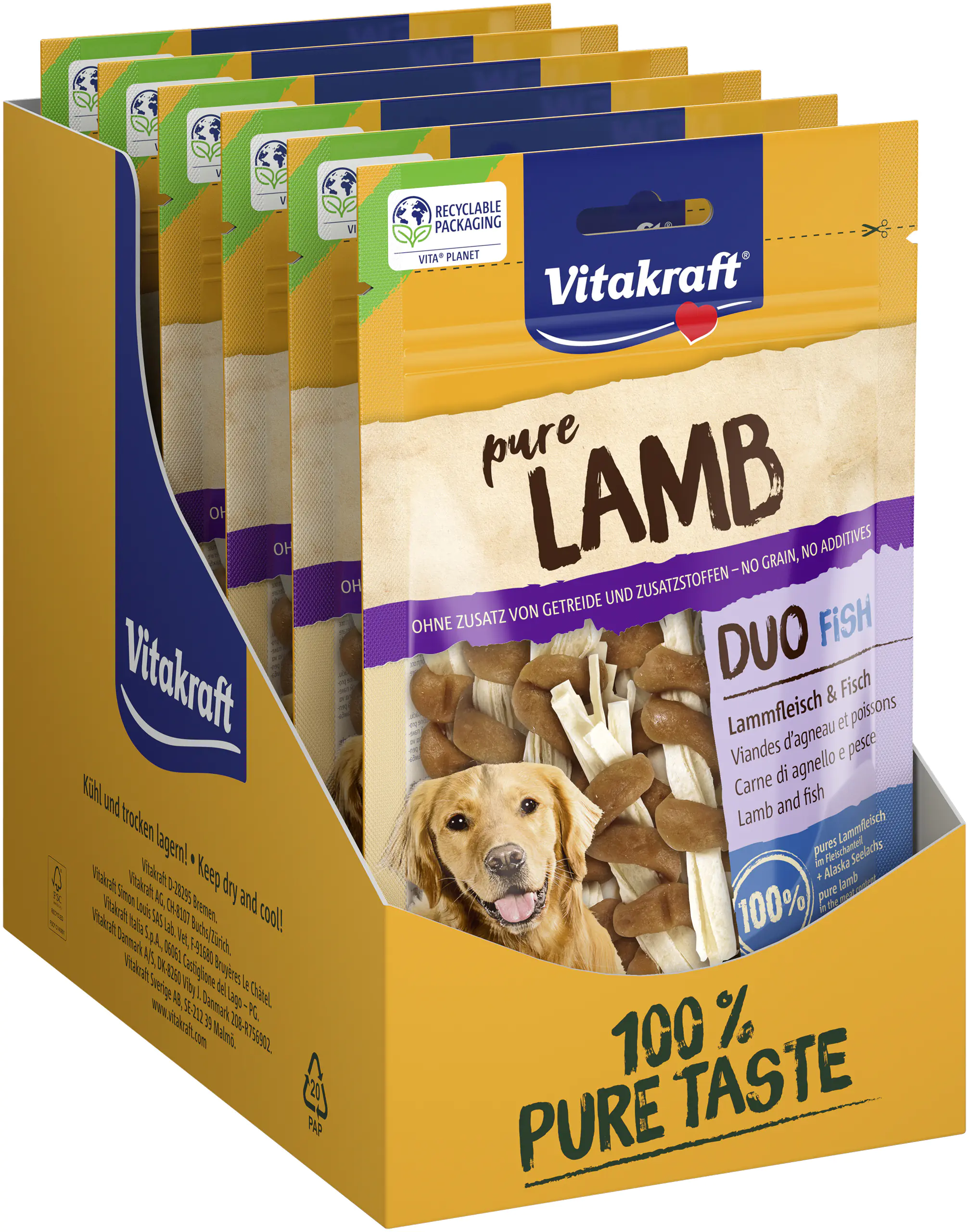 Vitakraft LAMB Duo® Lammfleisch & Fisch MSC 80 g Vitakraft LAMB Duo® Lammfleisch & Fisch MSC 80 g