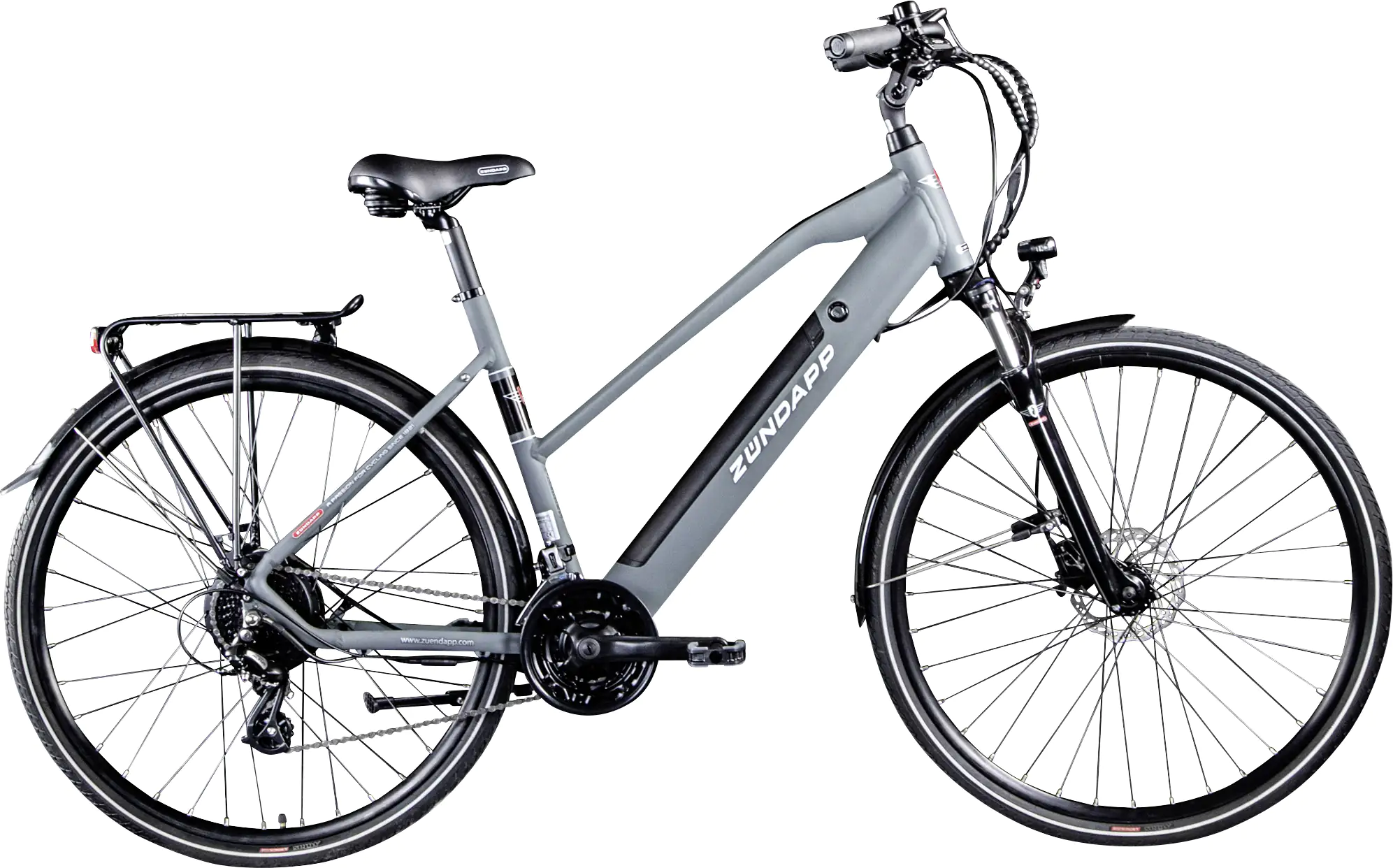 Zündapp E-Bike Trekking Z810 Damen 28 Zoll 24-Gang 417 Wh grau Zündapp E-Bike Trekking Z810 Damen 28 Zoll 24-Gang 417 Wh grau