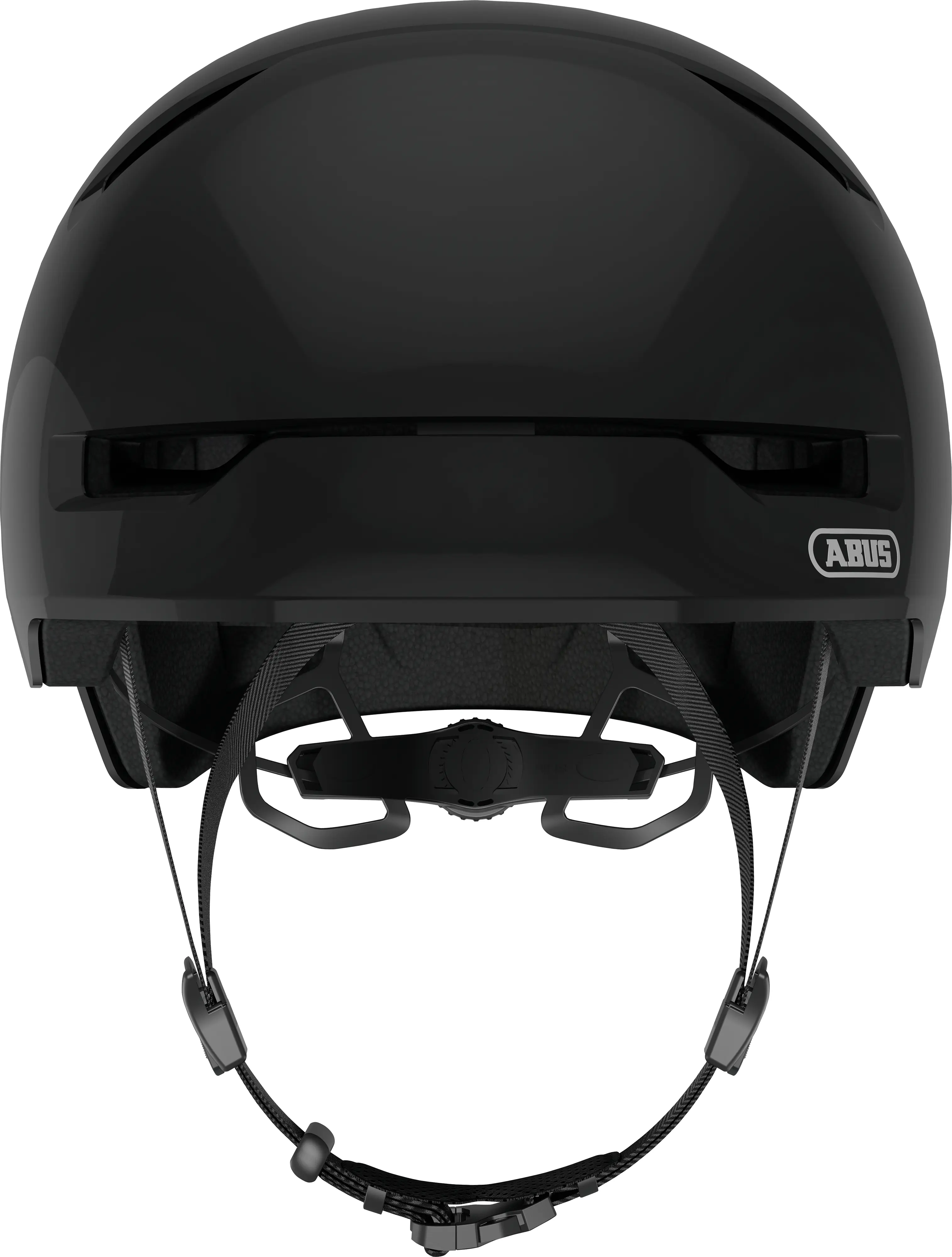 Abus Fahrradhelm Kinder Youth S shiny black