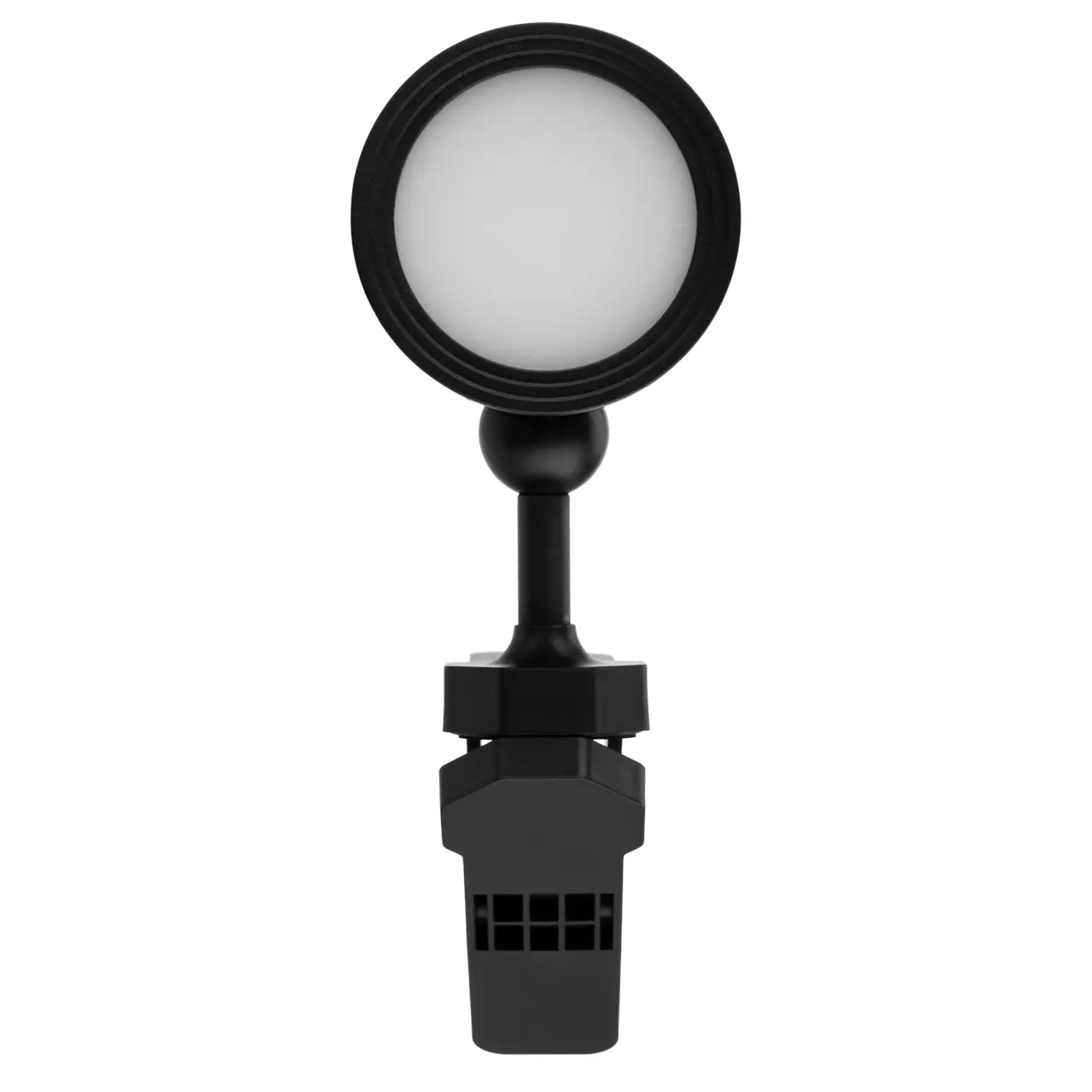 REV LED-Akku-Clipleuchte 7,5 x 5,2 x 12 cm schwarz dimmbar