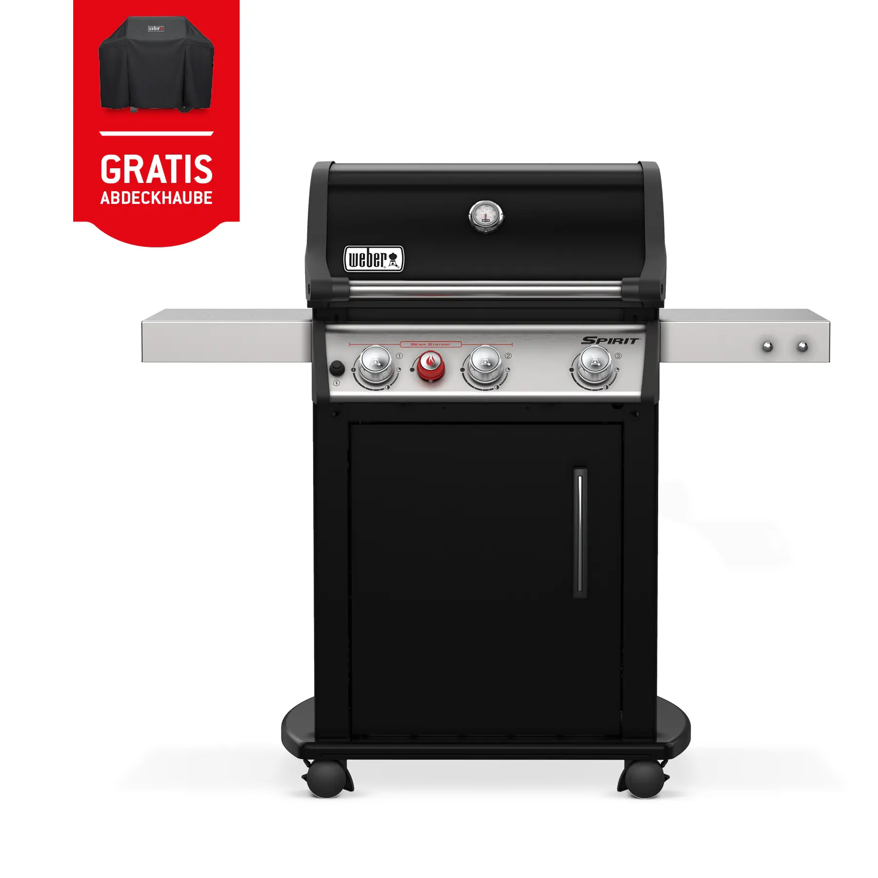 Weber Gasgrill Spirit E-325S GBS - mit Sear Zone; Grillfläche: 61x45 cm Weber Gasgrill Spirit E-325S GBS - mit Sear Zone; Grillfläche: 61x45 cm
