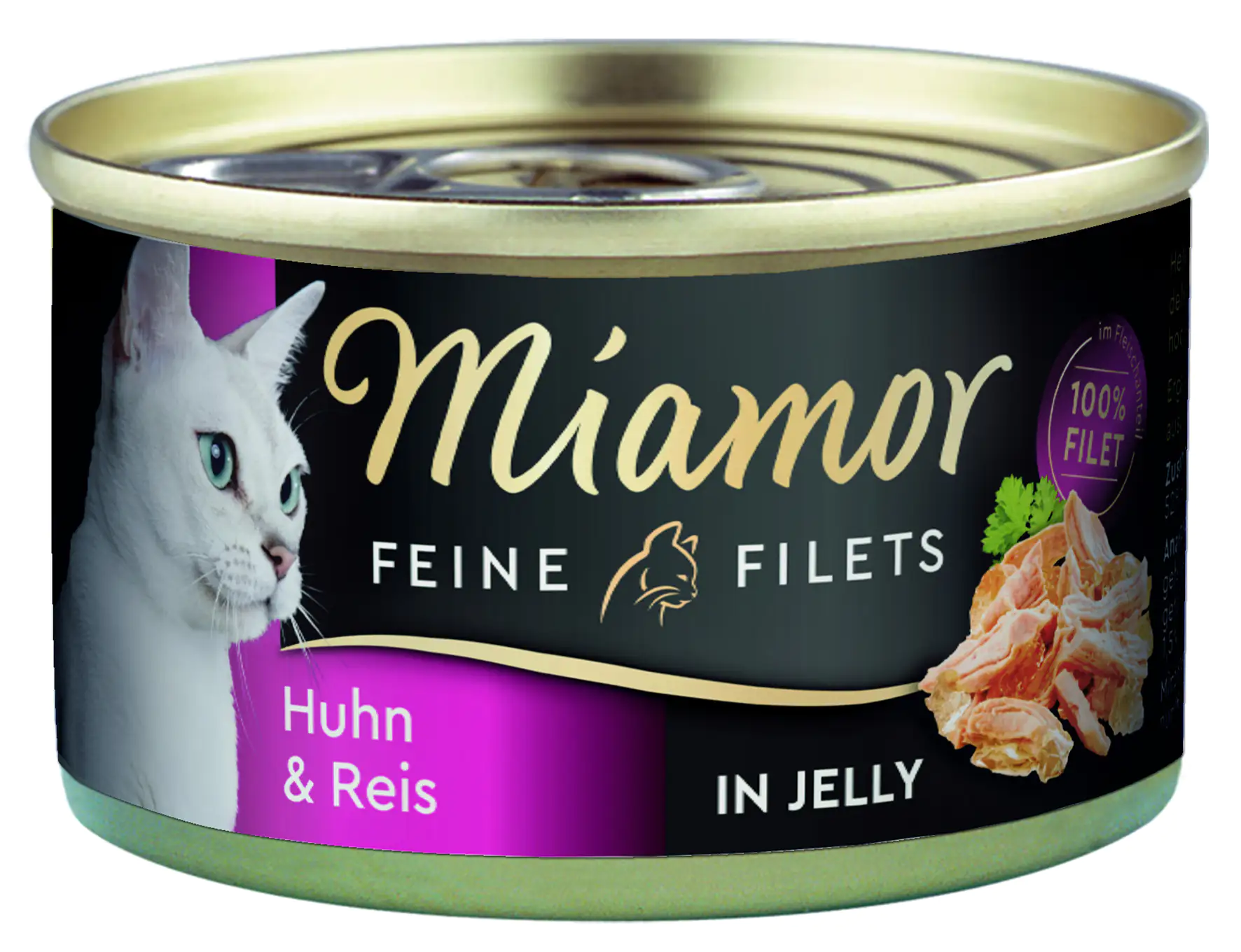 Katzennassfutter Feine Filets Huhn und Reis 100 g Miamor 100 g Katzennassfutter Feine Filets Huhn und Reis 100 g Miamor 100 g