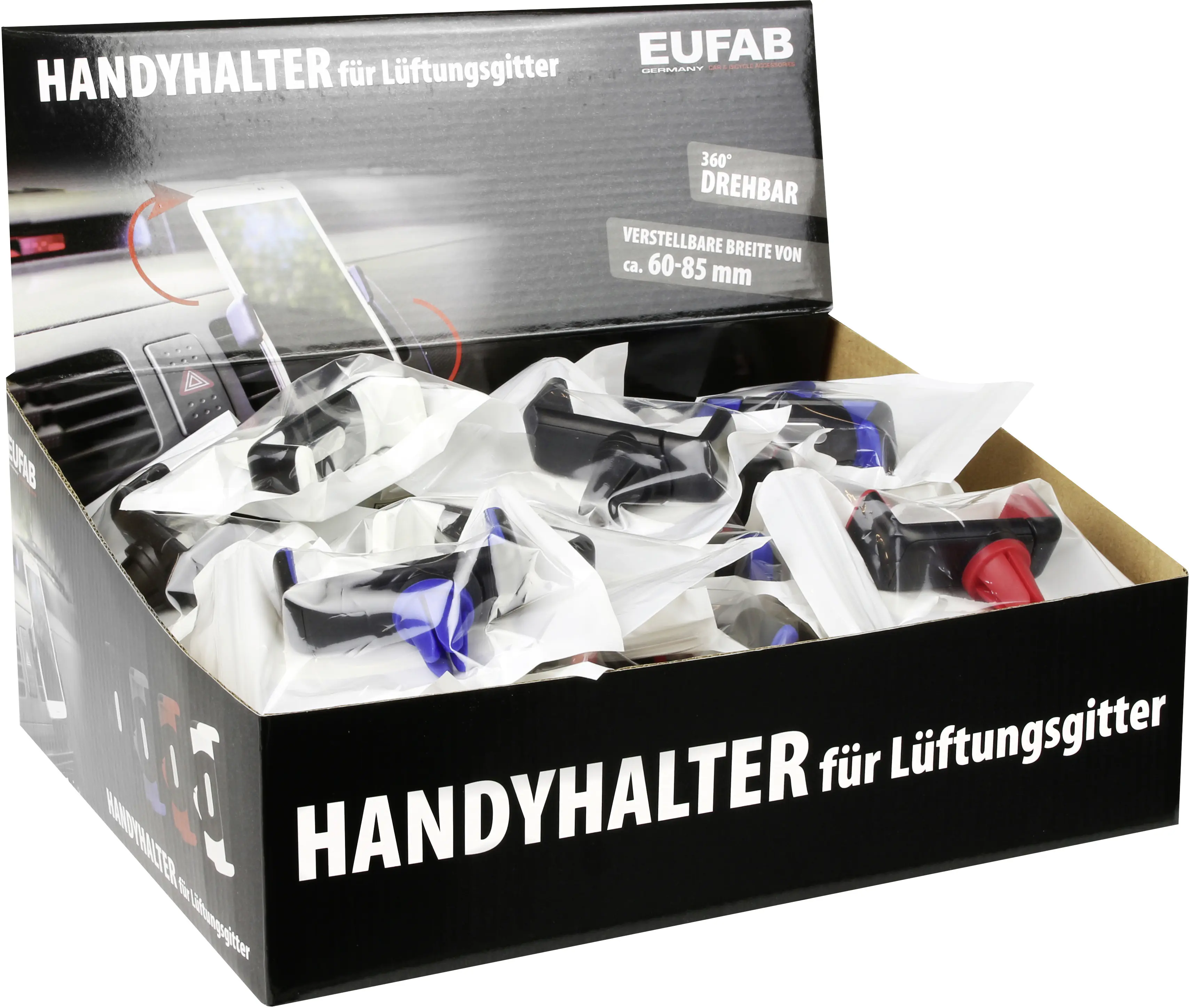 EUFAB Handyhalter für das Lüftungsgitter