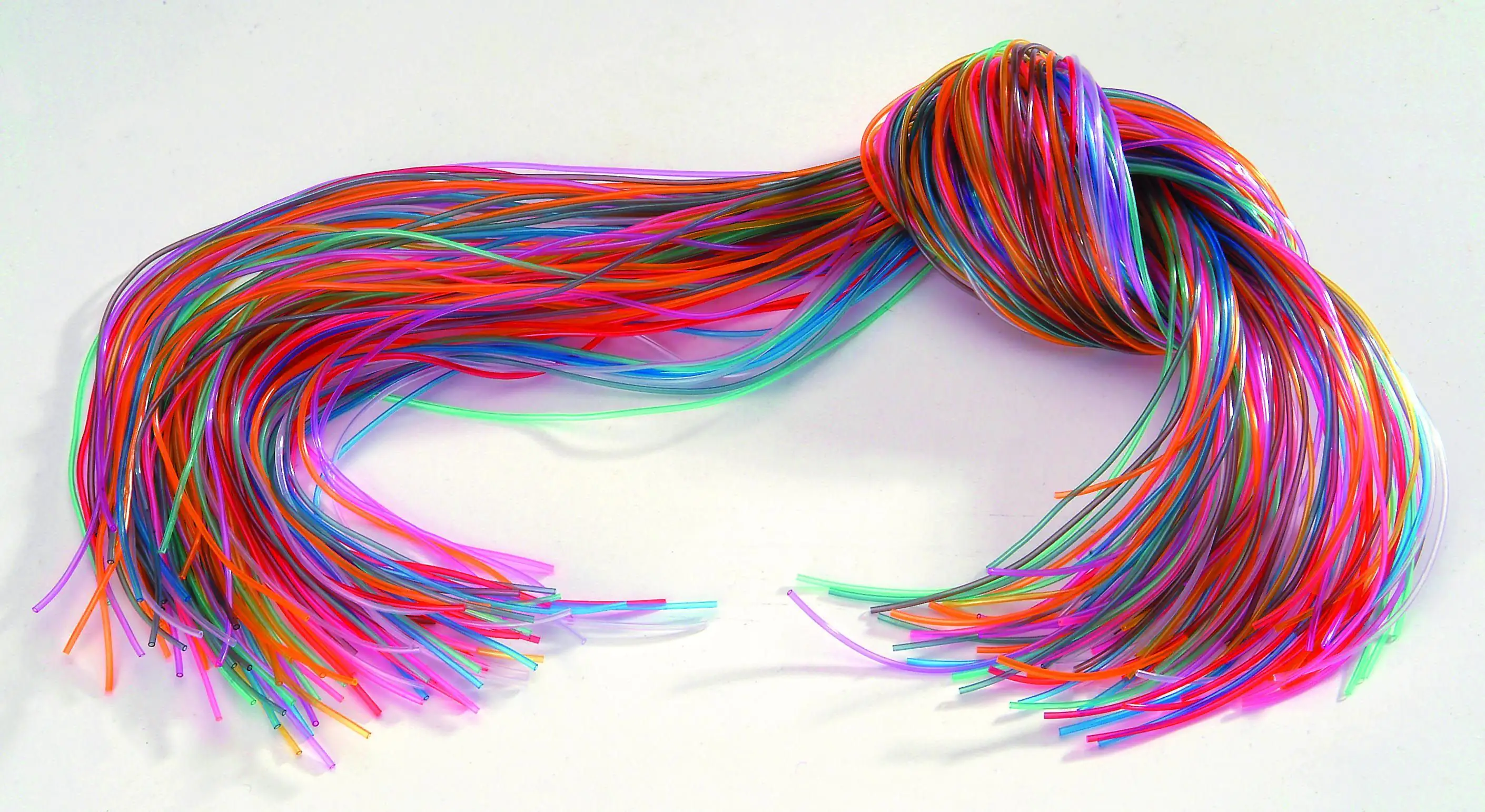 7610877312026 Glorex Colour Strips transparent 100 cm, 20 Stück