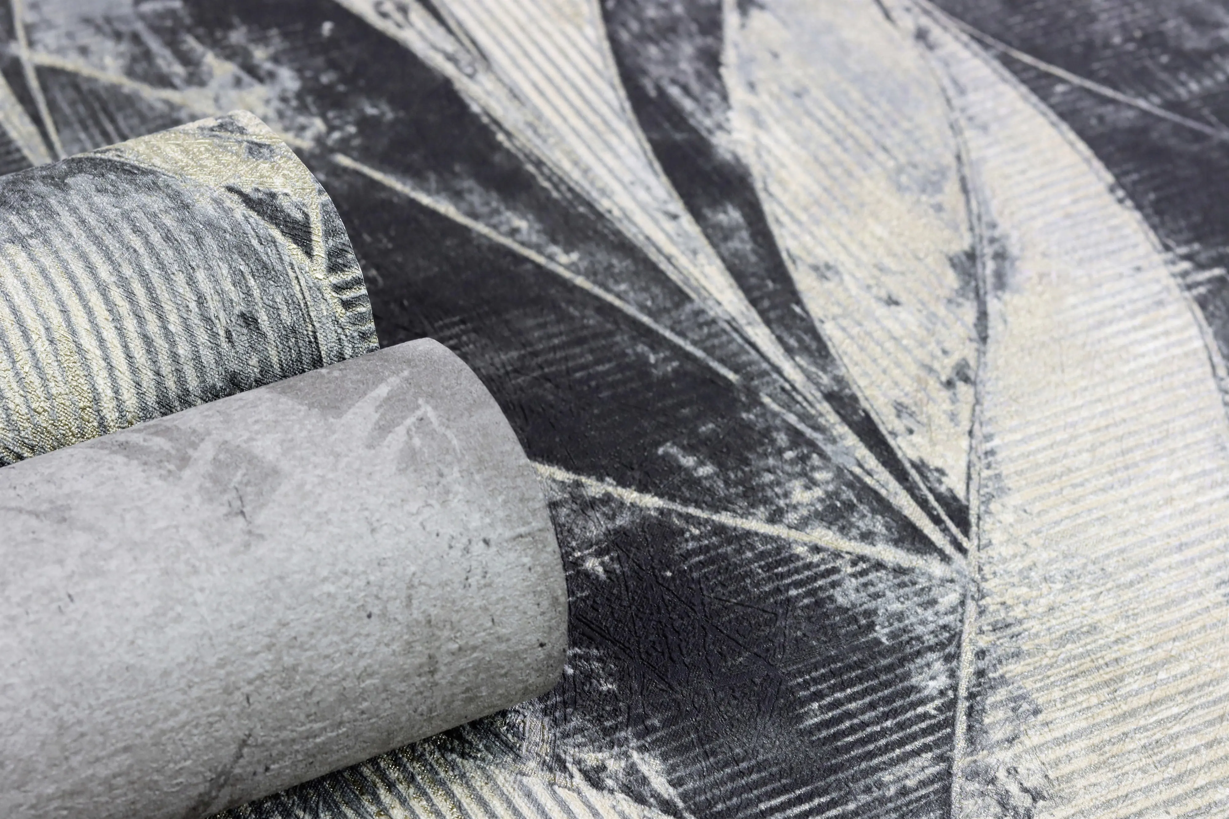 Rasch Vliestapete 520071 Concrete grafik bronze-grün, 10,05 x 0,53 m