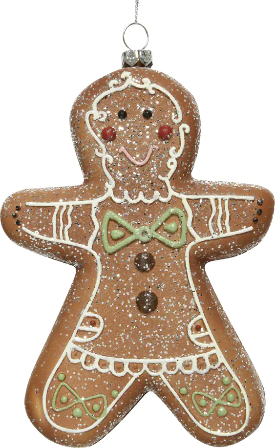 Kaemingk Weihnachtsanhänger Lebkuchenmann 15,8 cm Kaemingk Weihnachtsanhänger Lebkuchenmann 15,8 cm