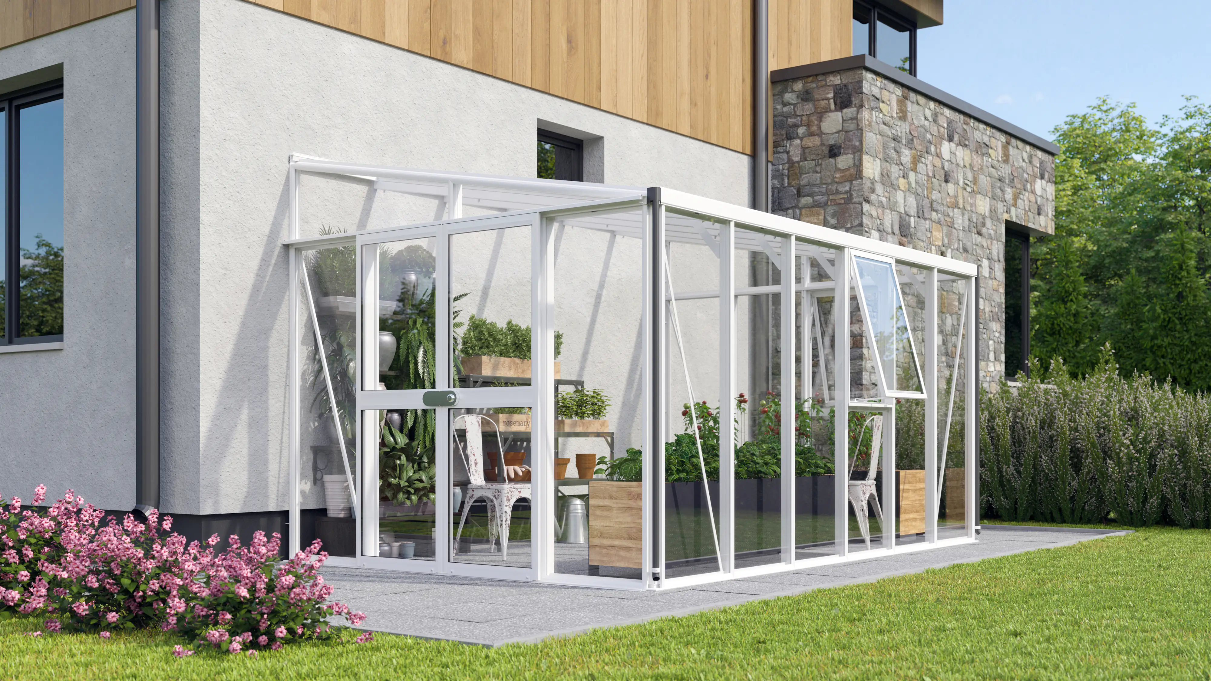 Vitavia Pavillon-Nachrüstset Helena 10200 3 mm Sicherheitsglas