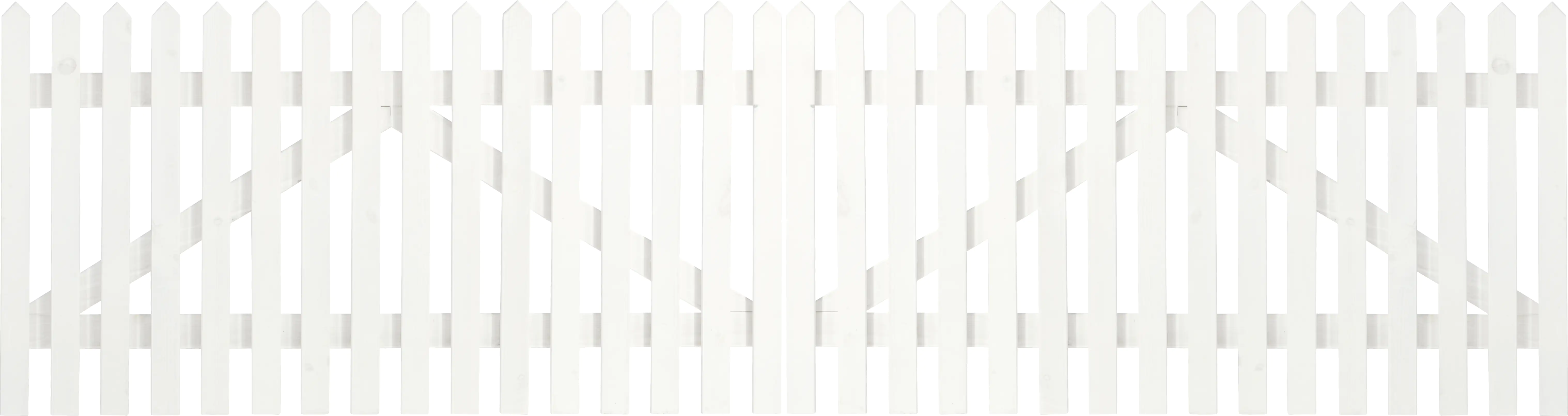 Plus Doppeltor Skagen 300 x 80 cm weiß