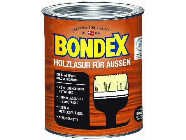 Bondex Holzlasur für Außen 750 ml kalk weiß Bondex Holzlasur für Außen 750 ml kalk weiß