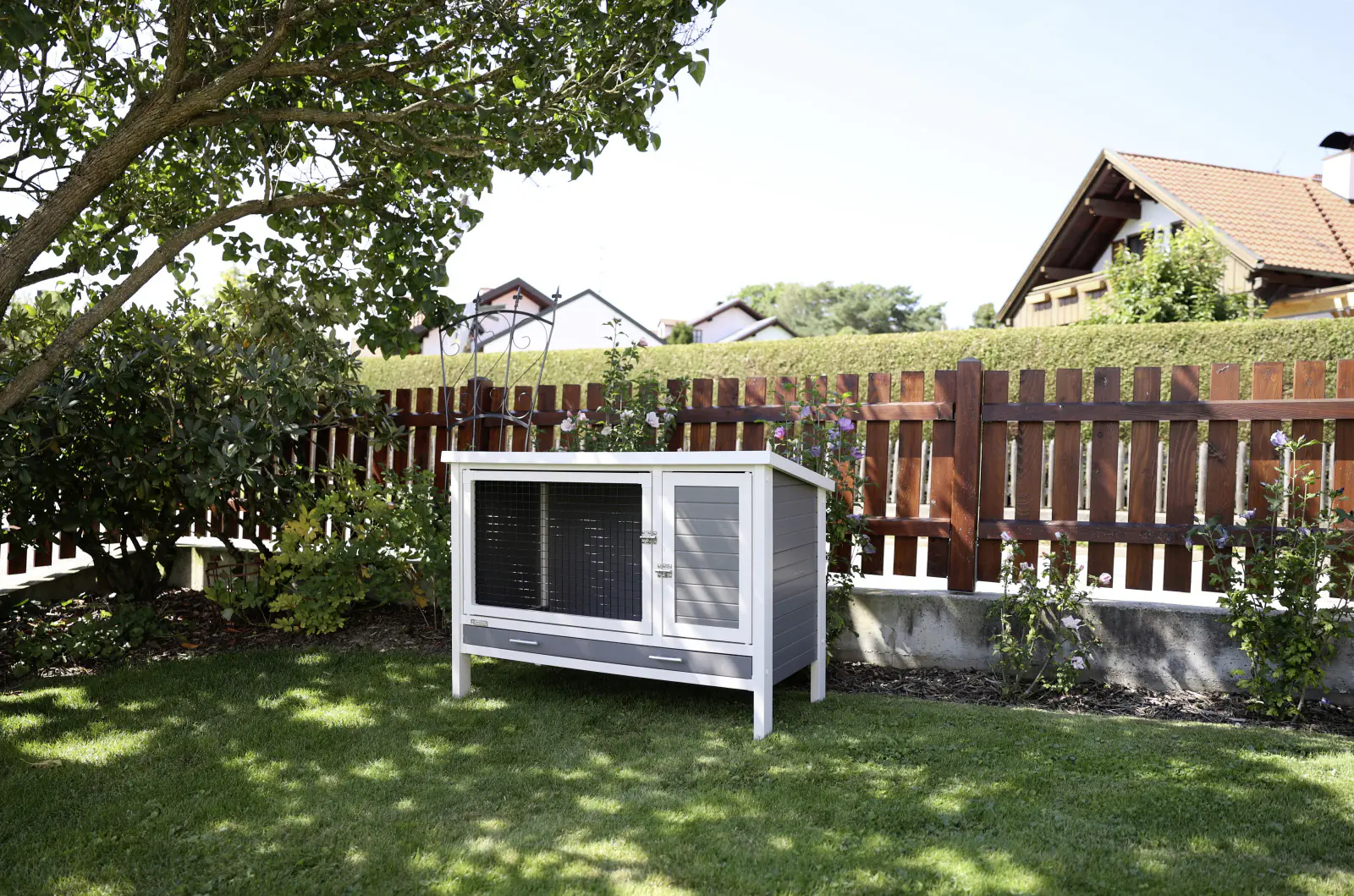 Kerbl ECO-Kunststoff-Kleintierstall Samy LxBxH: 116x57x82 cm