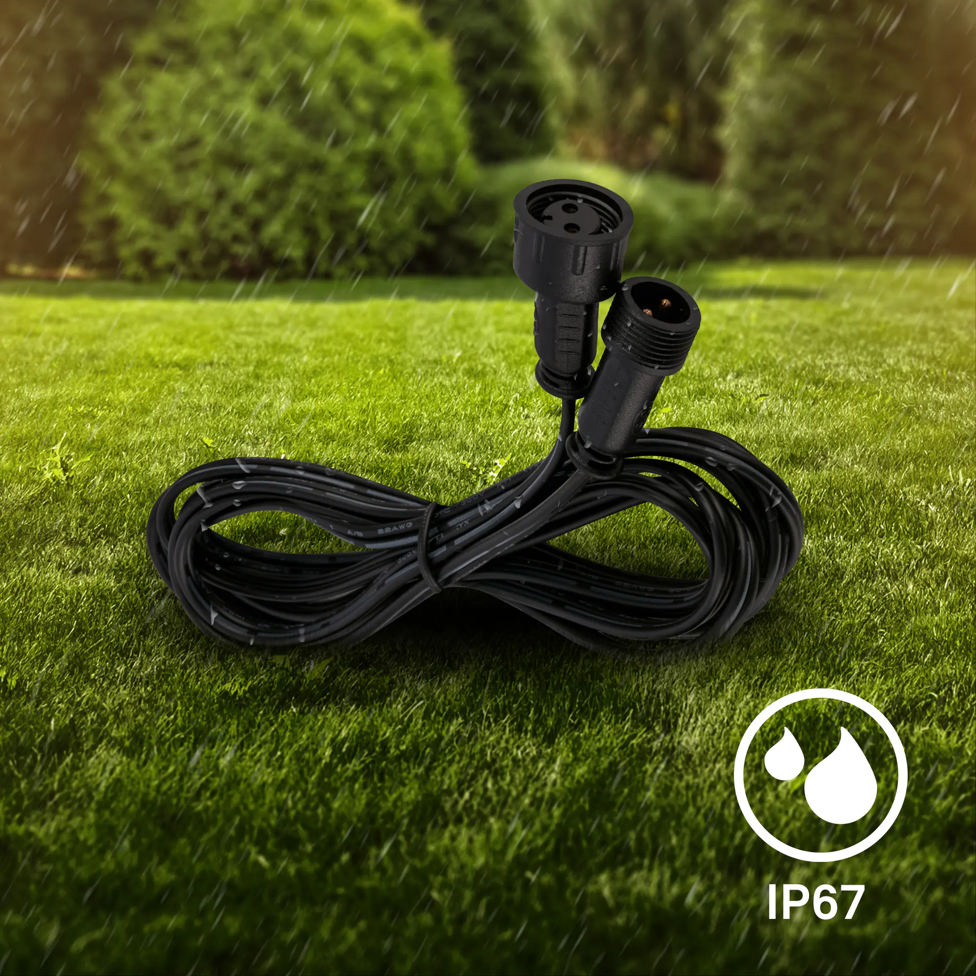 Briloner Verlängerung 3x2 m Connect to Shine 3er Set schwarz Briloner Verlängerung 3x2 m Connect to Shine 3er Set schwarz
