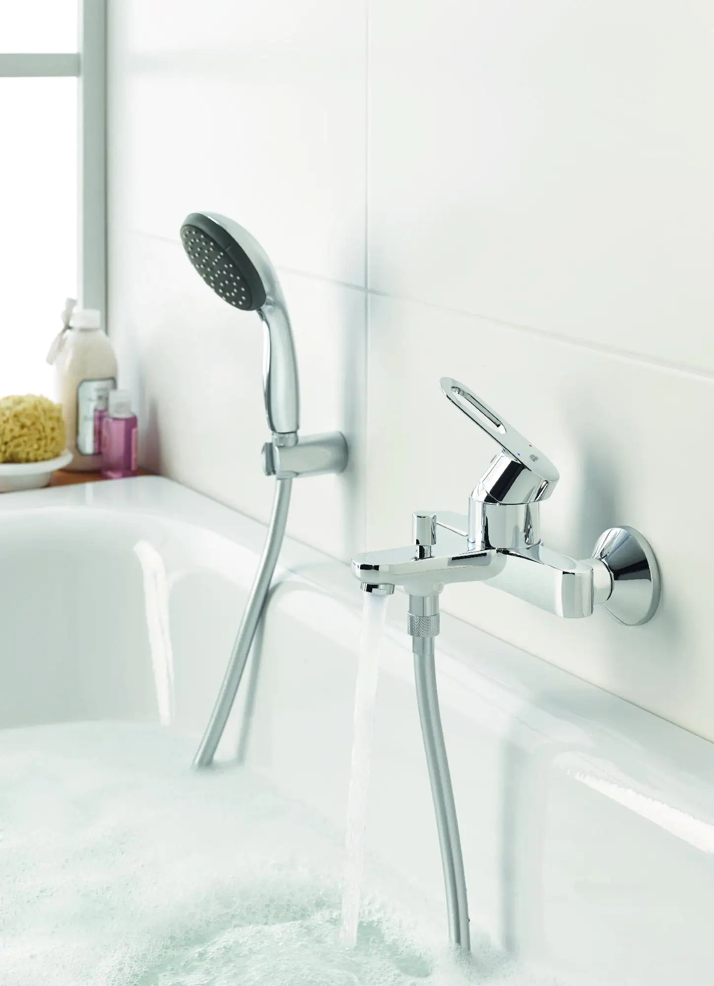 Grohe Badewannenarmatur StartLoop verchromt