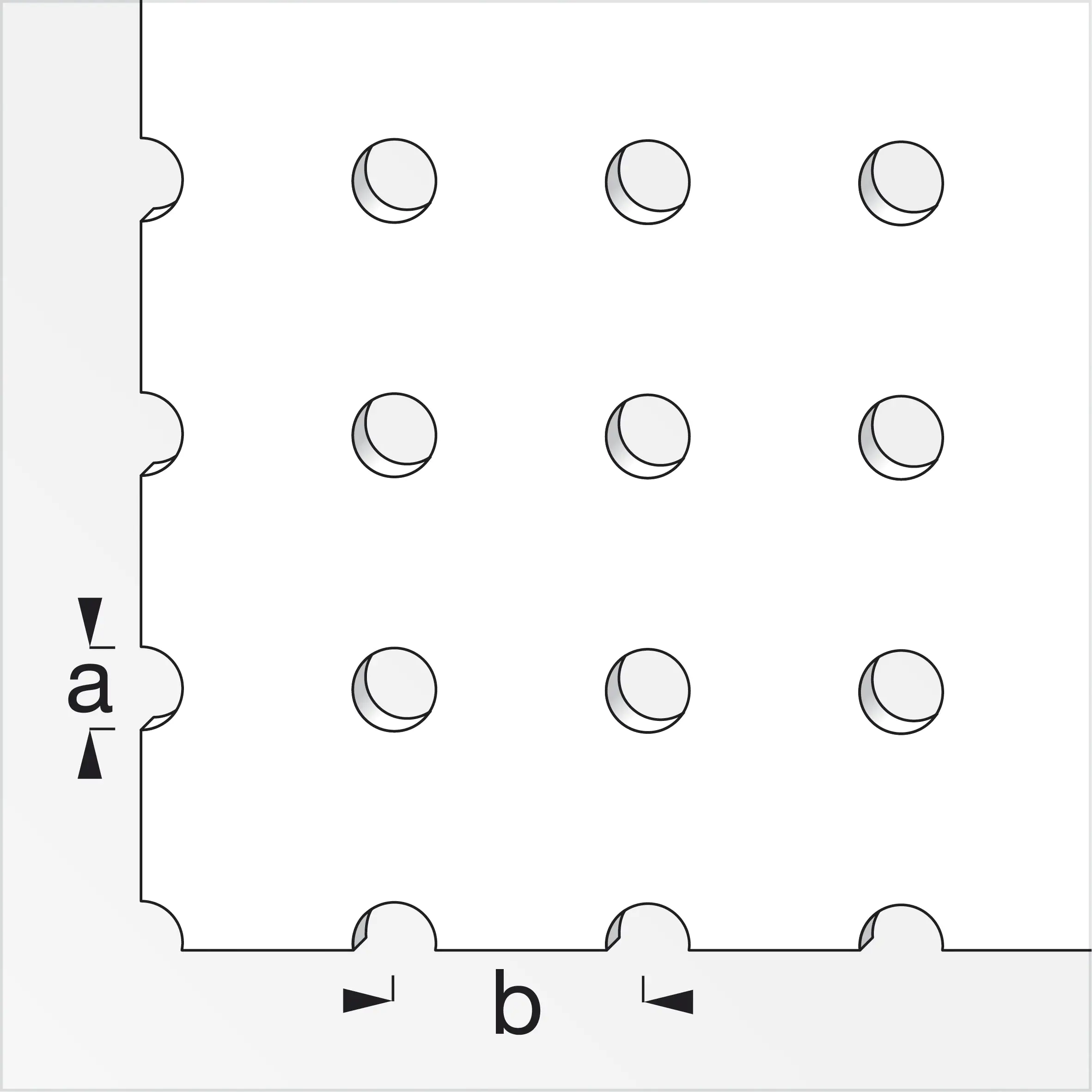 alfer Rundlochblech Stahl verzinkt
