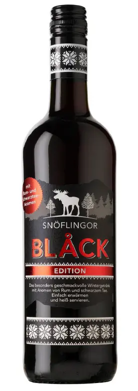 Glögg Glühwein Snöflingor Black 0,75 l