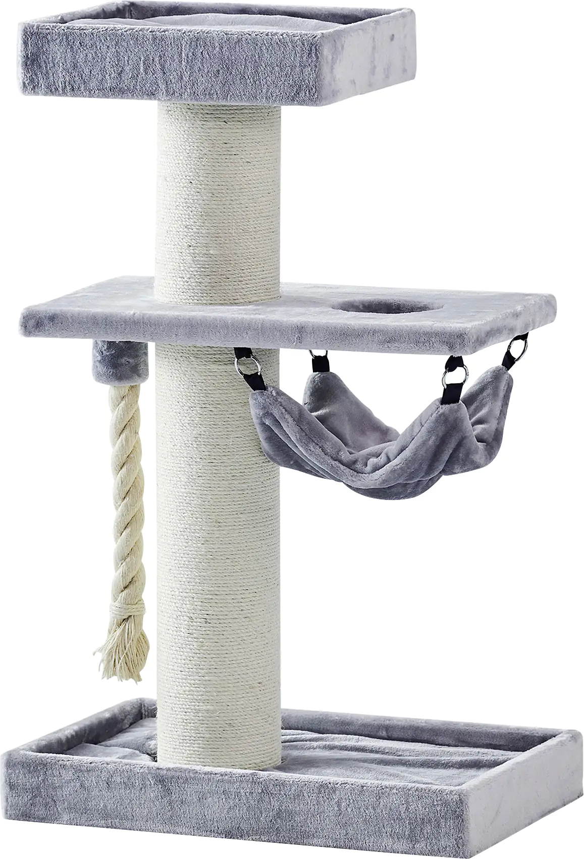 4033766118074 Nobby Kratzbaum Samar H 130 cm grau
