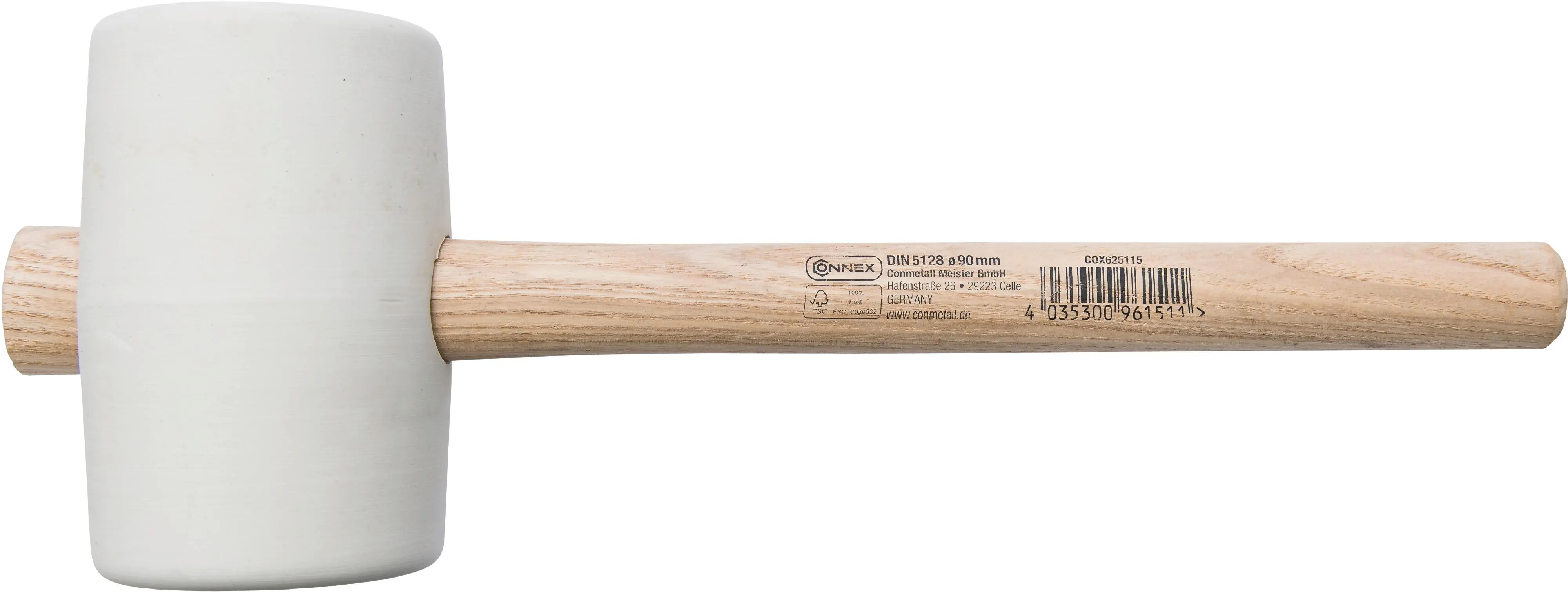 Connex Gummihammer Ø 90 mm COX625115 1351 g 380 mm