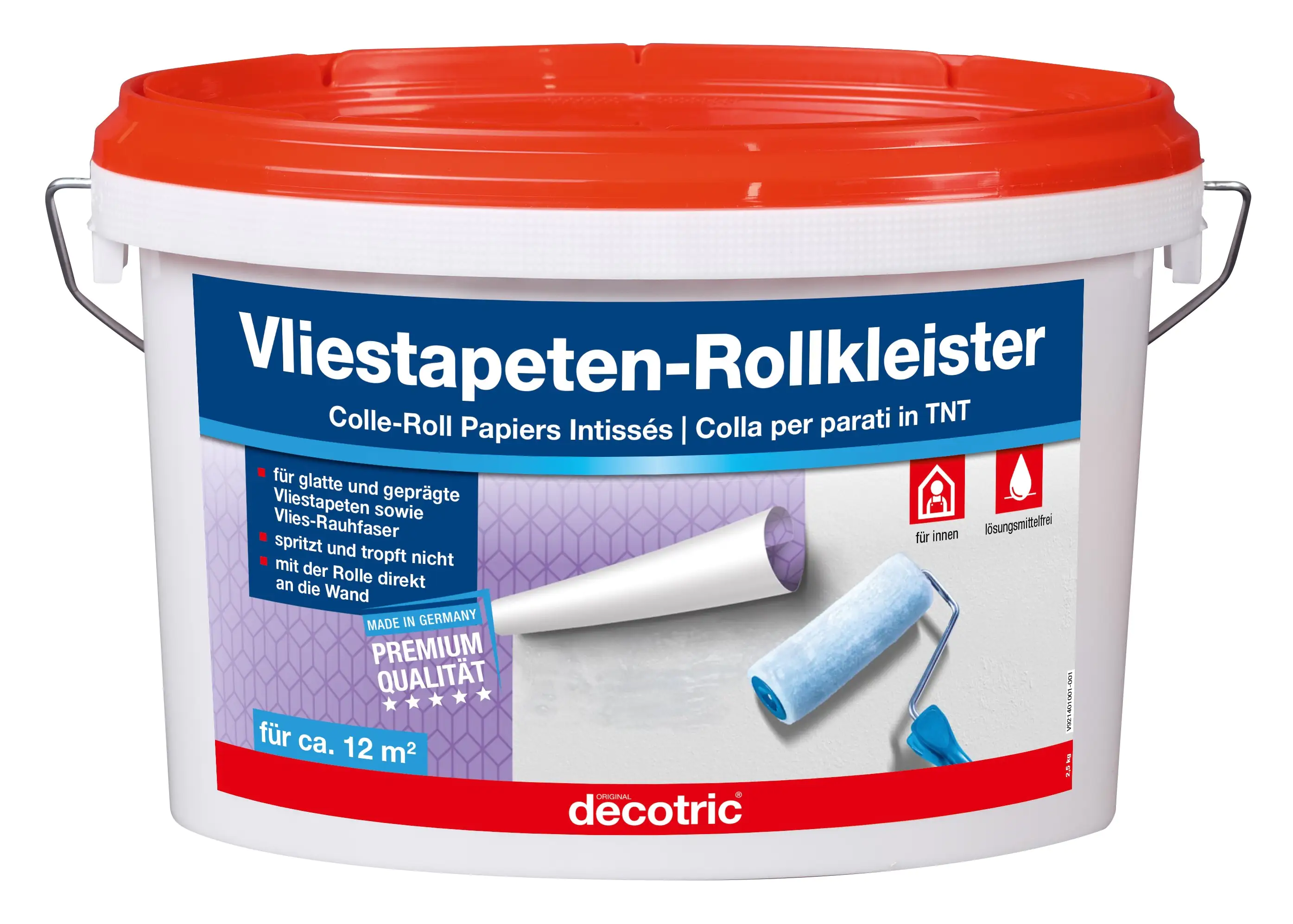4007955214014 Decotric Vliestapeten-Rollkleister 2,5 kg