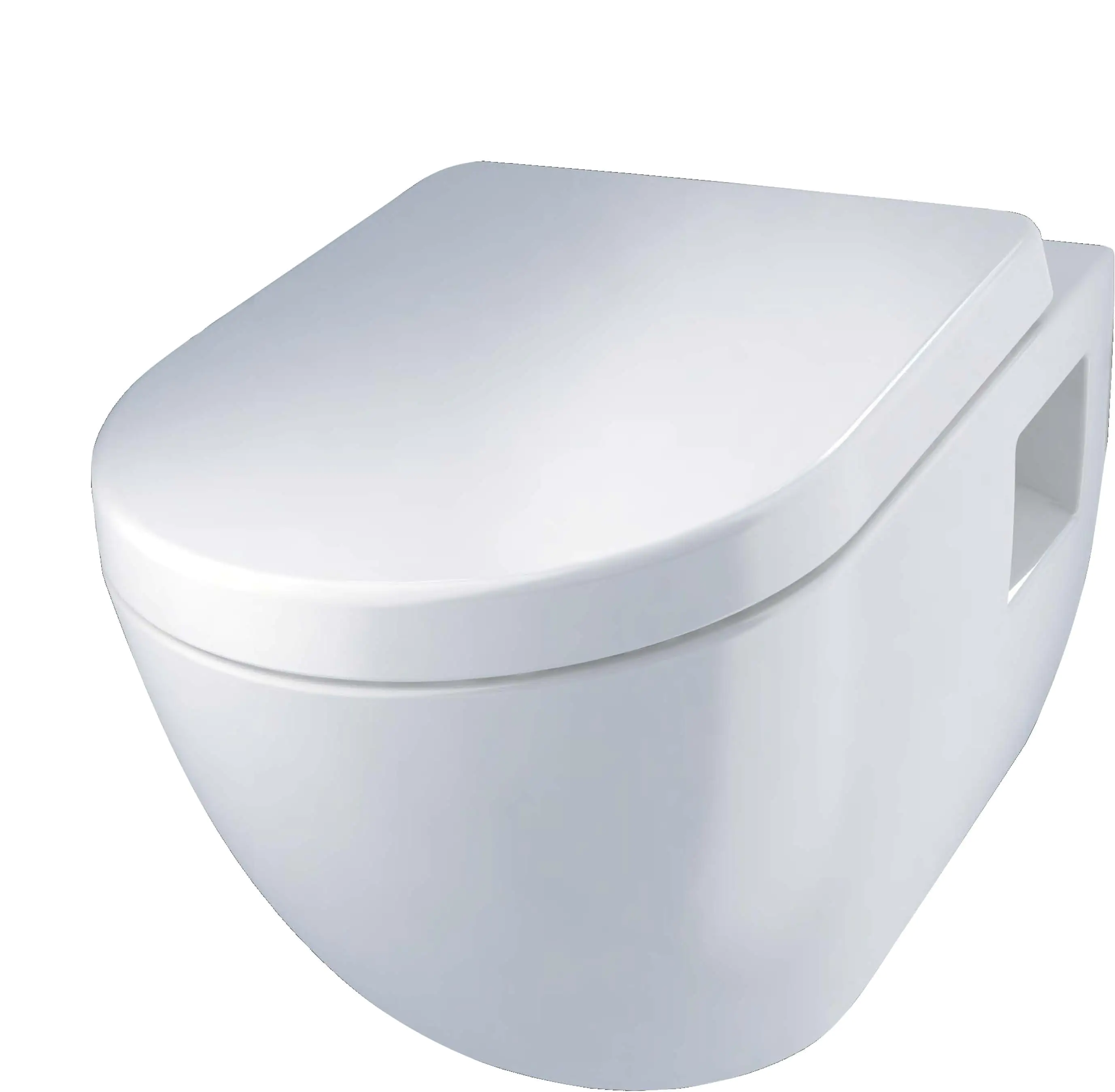 4333692951265 Primaster Wand WC spülrandlos Lea Tiefspüler weiß inkl. WC Sitz