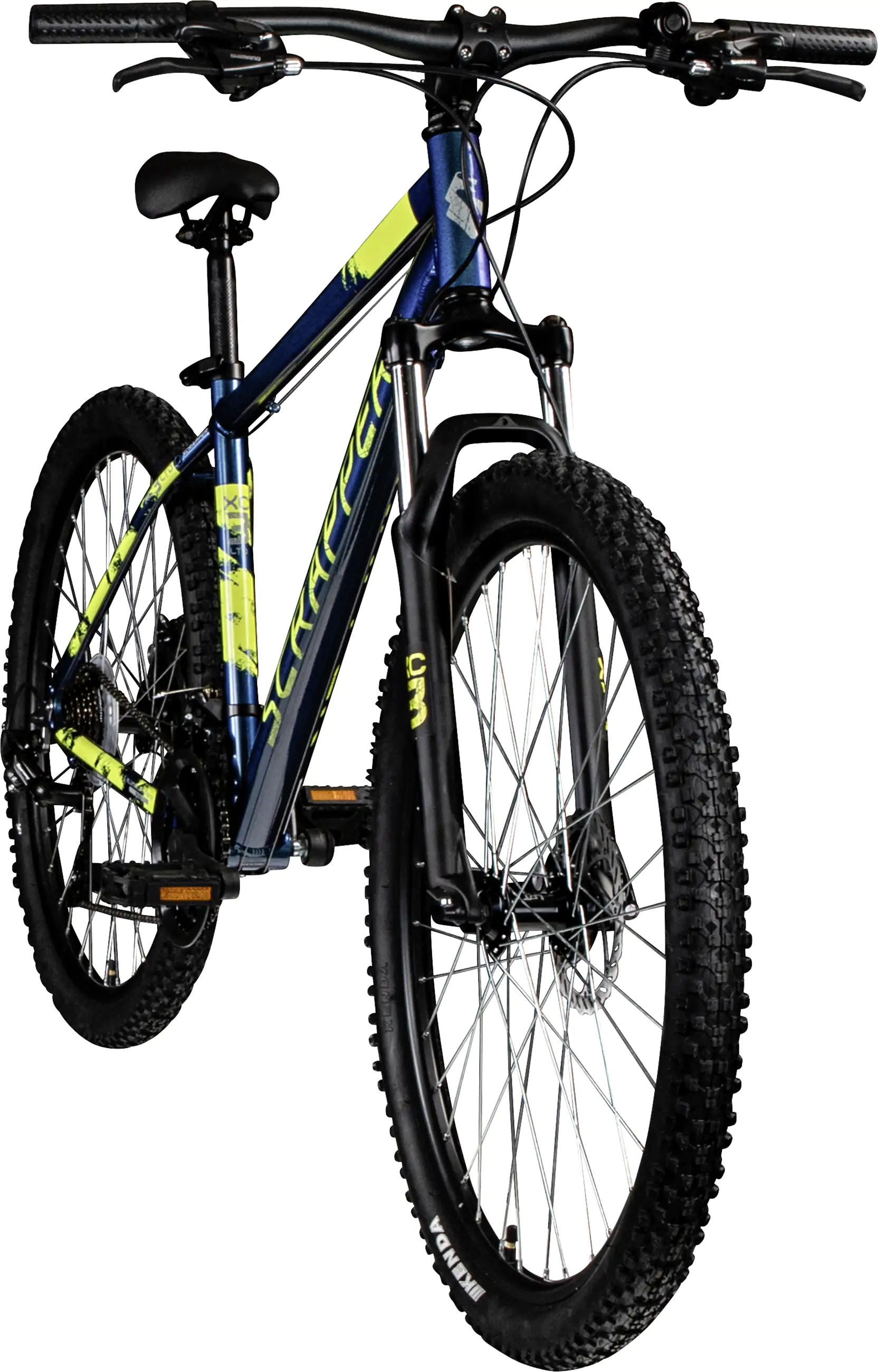 Scrapper Mountainbike XC 3.1 LTD L 27,5 Zoll RH 50cm 21-Gang blau gelb