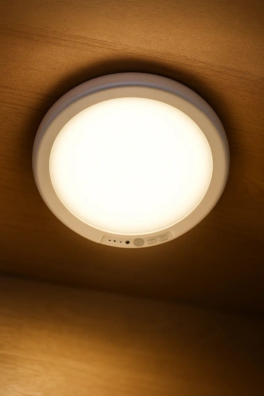 REV LED-Akku-Wandleuchte mit Sensor weiß dimmbar