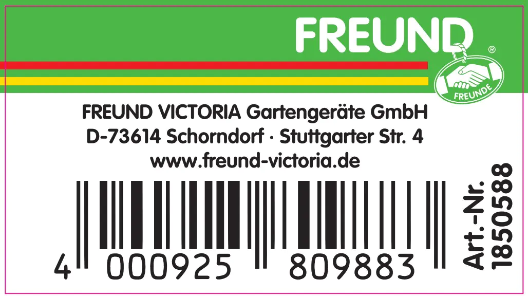 Freund Victoria Rechen 30 cm lang