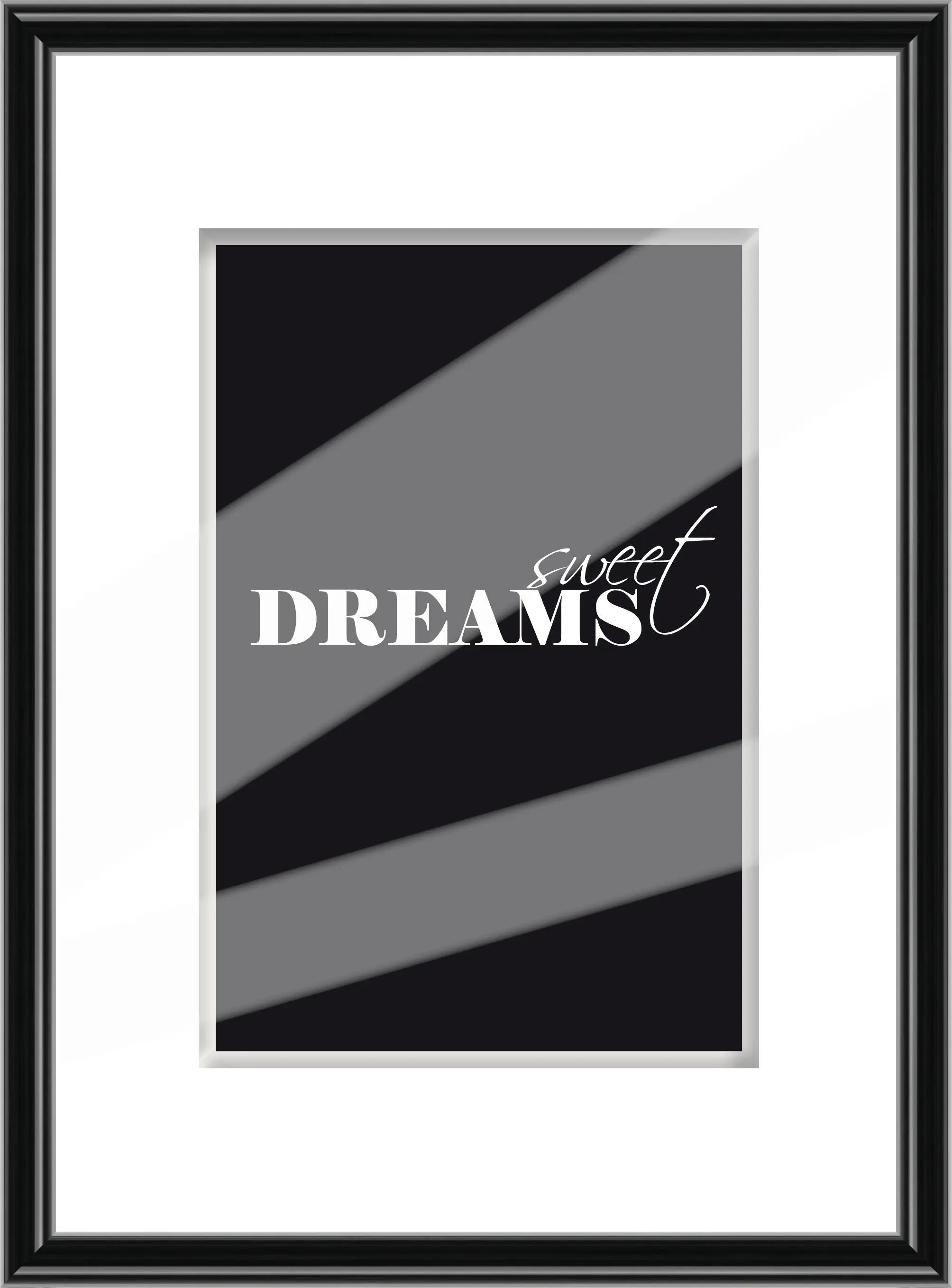 Bilderrahmen schwarz 15 x 21 cm 