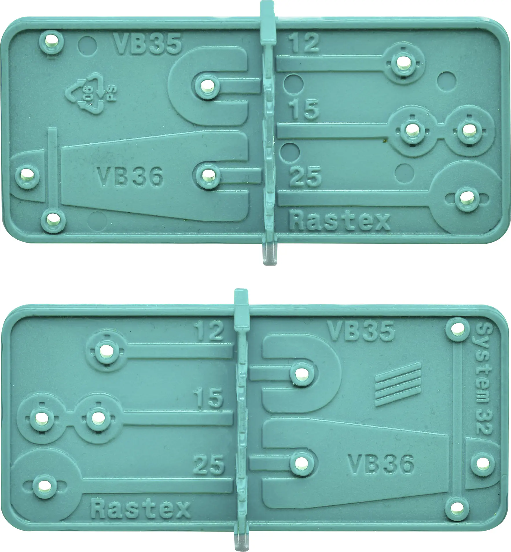 Hettich Anreißschablone für Verbinder MultiGreen