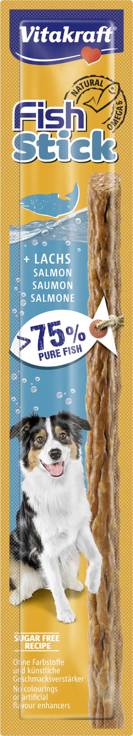 Vitakraft Fish Stick Lachs 1 Stück / 15 g Vitakraft Fish Stick Lachs 1 Stück / 15 g