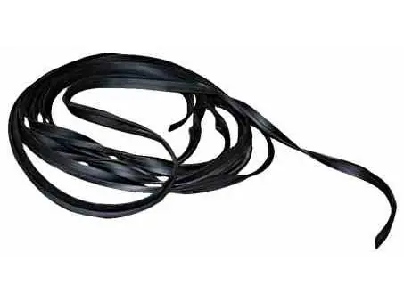 Sarei Dichtgummi Schwarz Meterware