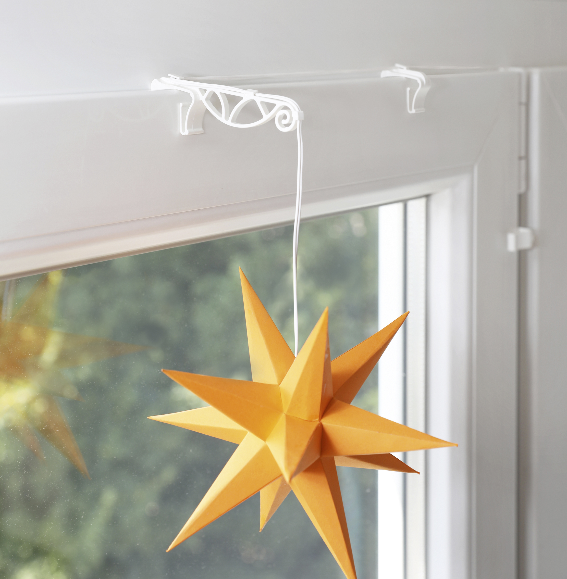 Saico Sternhalter mit Kabelführung für Fenster 