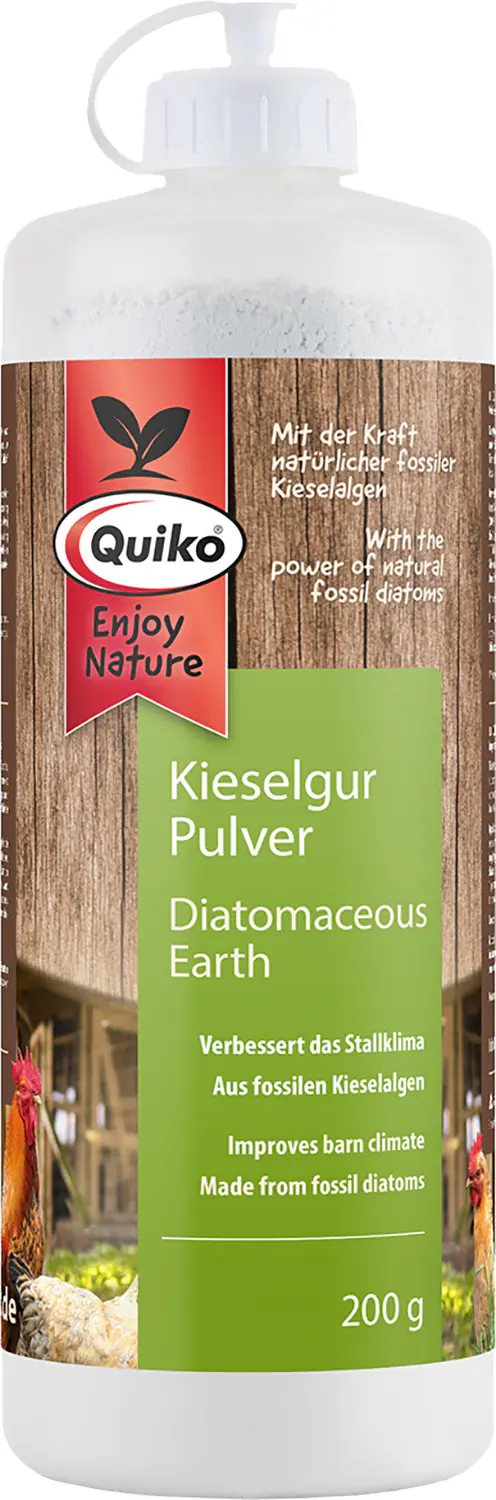 Quiko Hobbyfarming Kieselgur Pulver 200 g