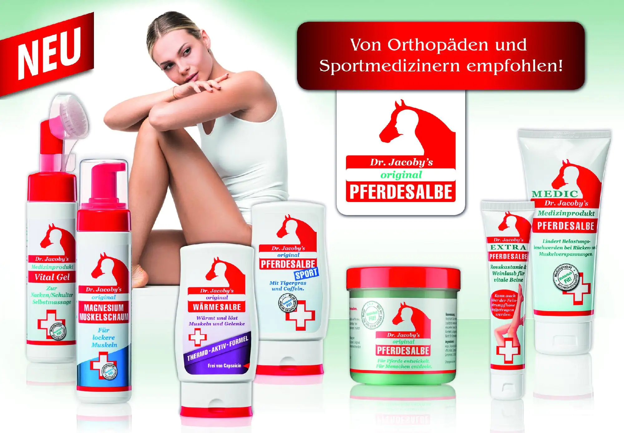 Dr. Jacoby's original Pferdesalbe Sport 120 ml