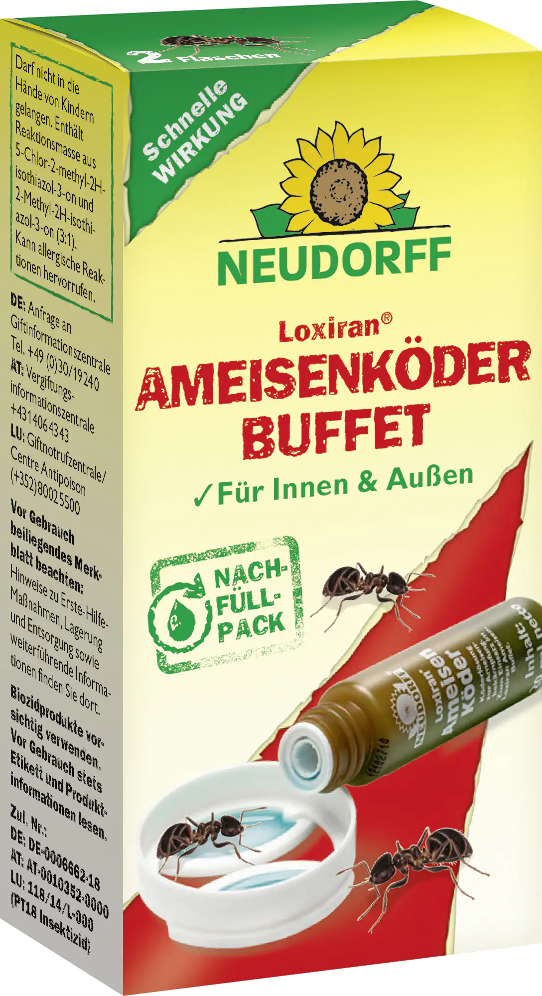 Loxiran Ameisenköderdose Nachfüllpack 2 x 20 ml
