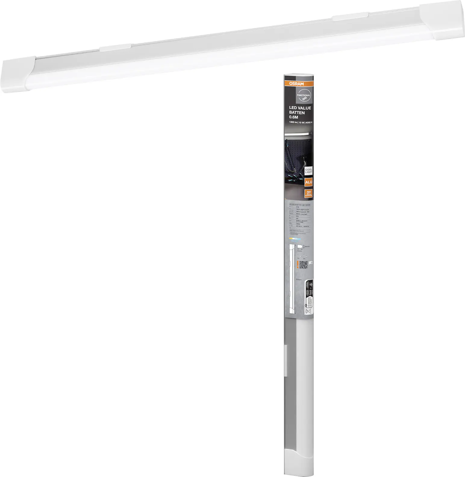 Osram LED Lichtleiste Value Batten 60 cm 10 Watt