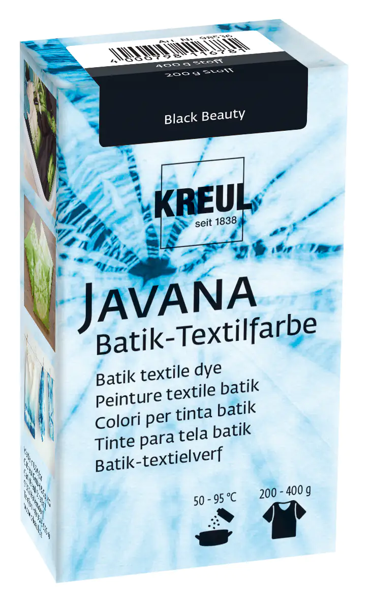 Kreul Javana Batik-Textilfarbe Black Beauty, 70 g