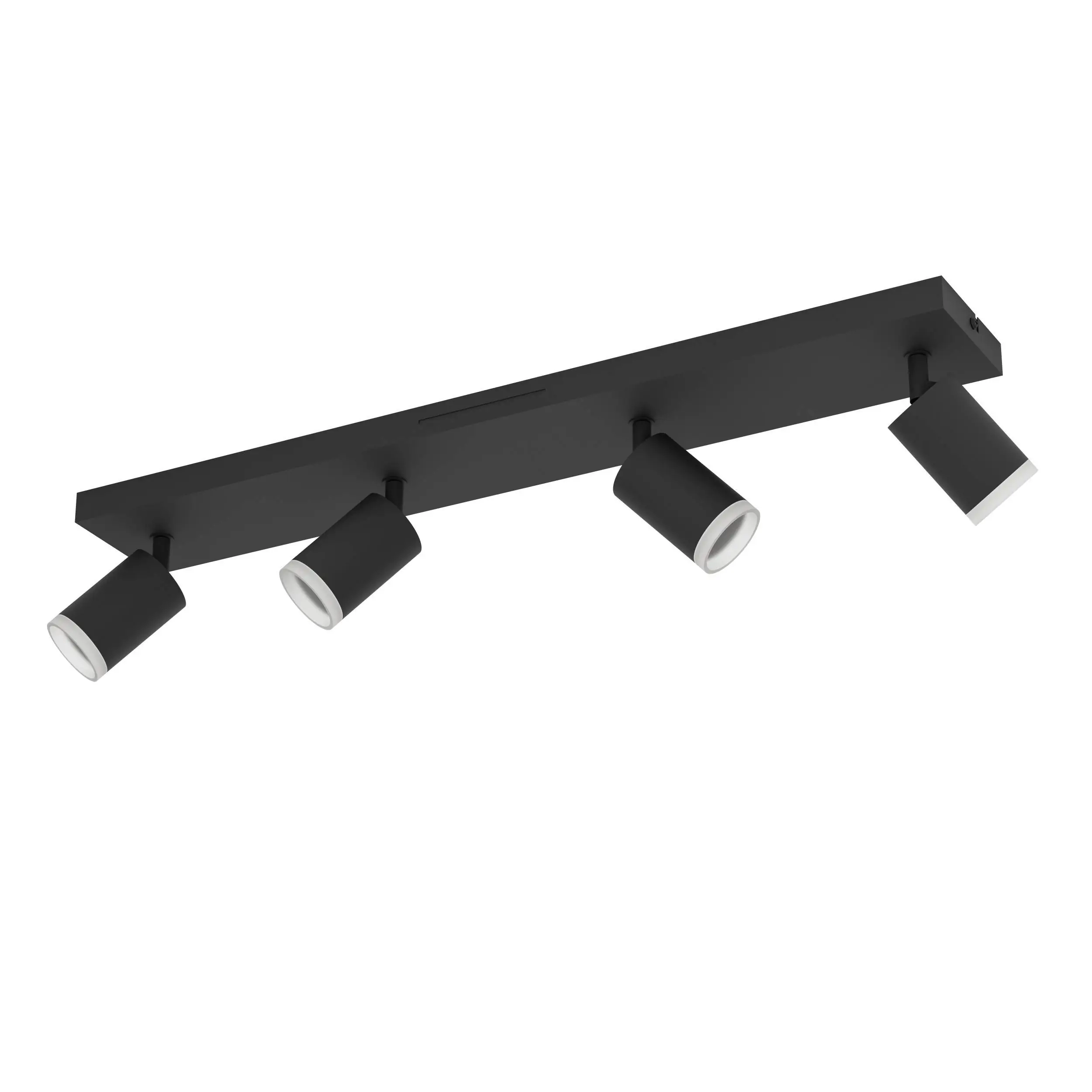 Eglo LED Leuchten 4er Spot Melitello-Z schwarz 68 x 11 cm warmweiß-kaltweiß dimmbar Eglo LED Leuchten 4er Spot Melitello-Z schwarz 68 x 11 cm warmweiß-kaltweiß dimmbar