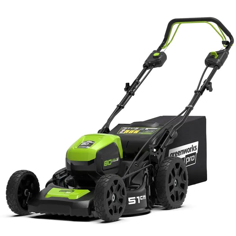 Greenworks Akku-Rasenmäher 80 V mit Radantrieb