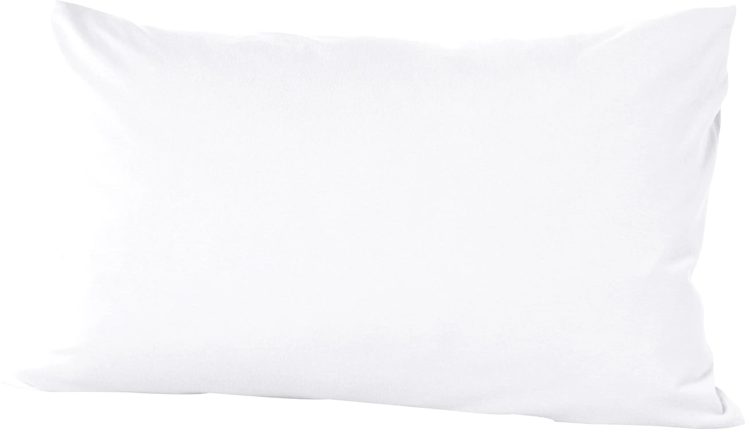 Vario Kissenbezug Jersey weiß, 40 x 60 cm