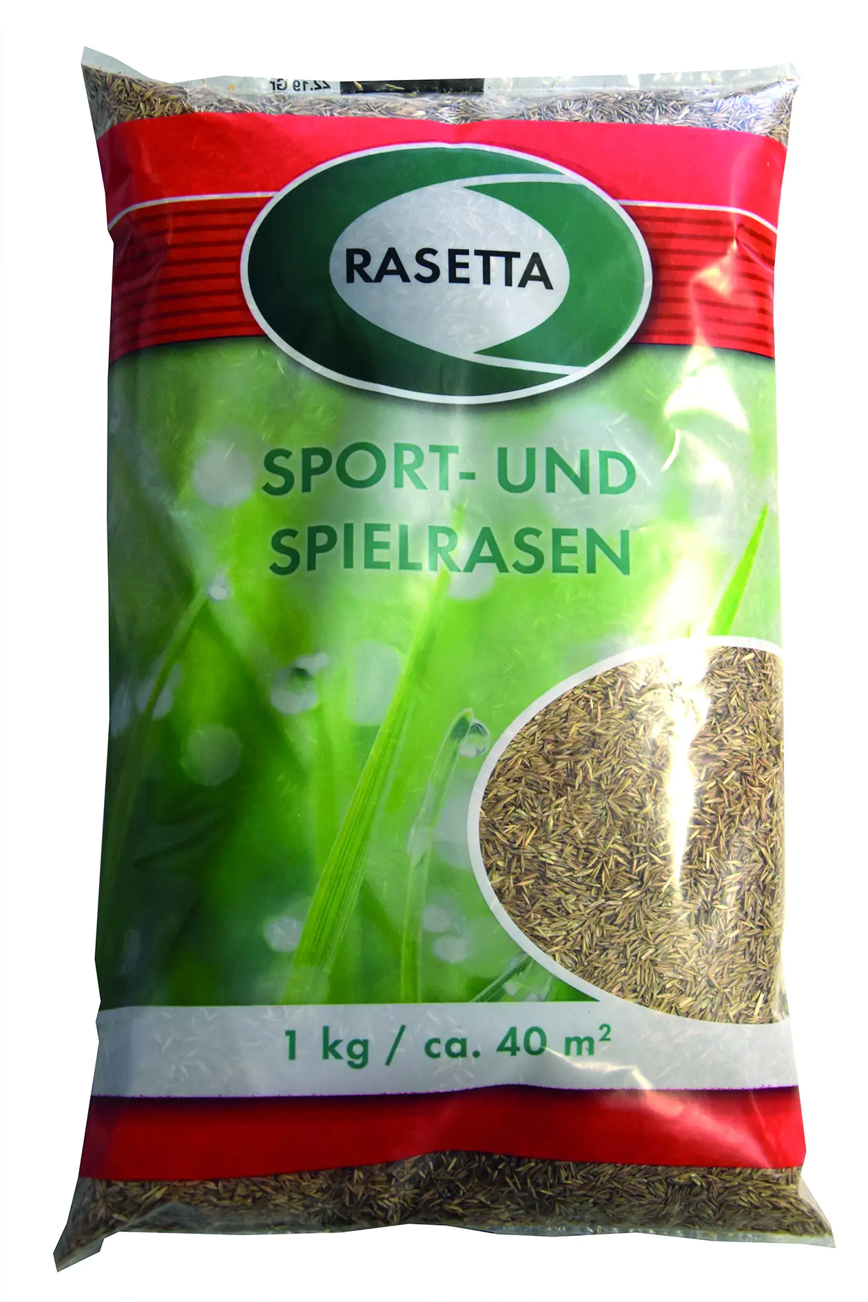 Rasetta Rasensaatgut Sport- & Spielrasen 1 kg, für ca. 40 m² Rasetta Rasensaatgut Sport- & Spielrasen 1 kg, für ca. 40 m²
