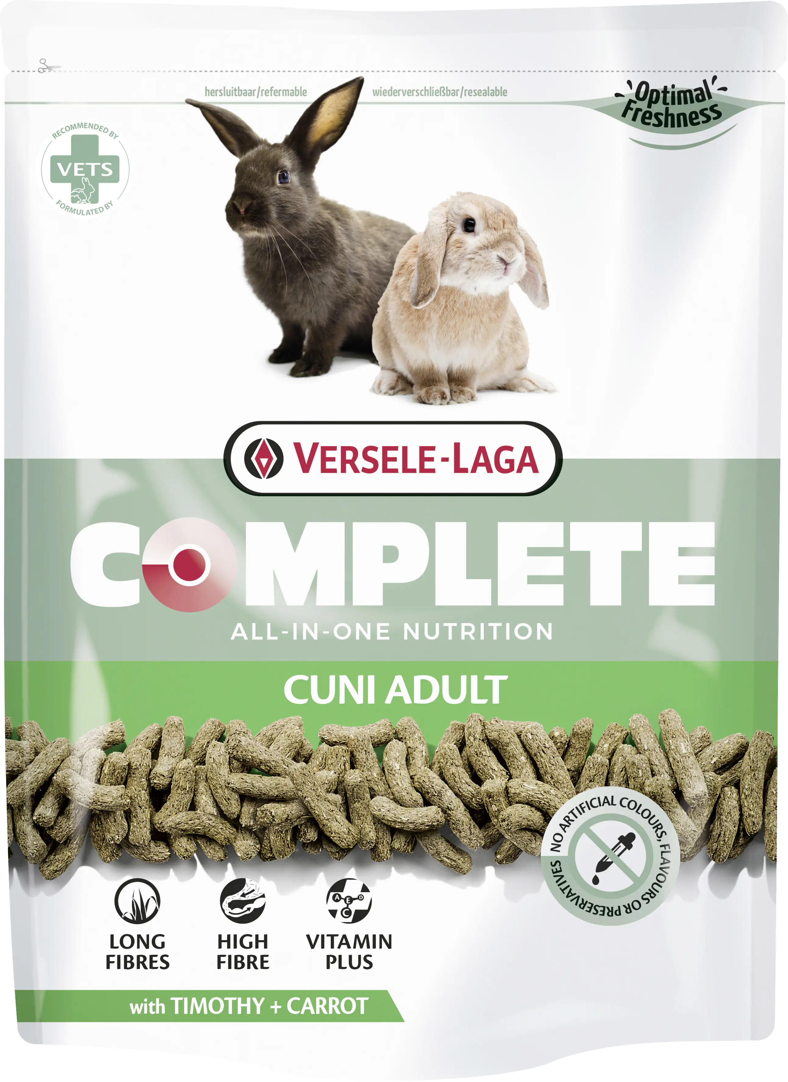 Complete Cuni Adult 500 g für erwachsene (Zwerg-)Kaninchen
