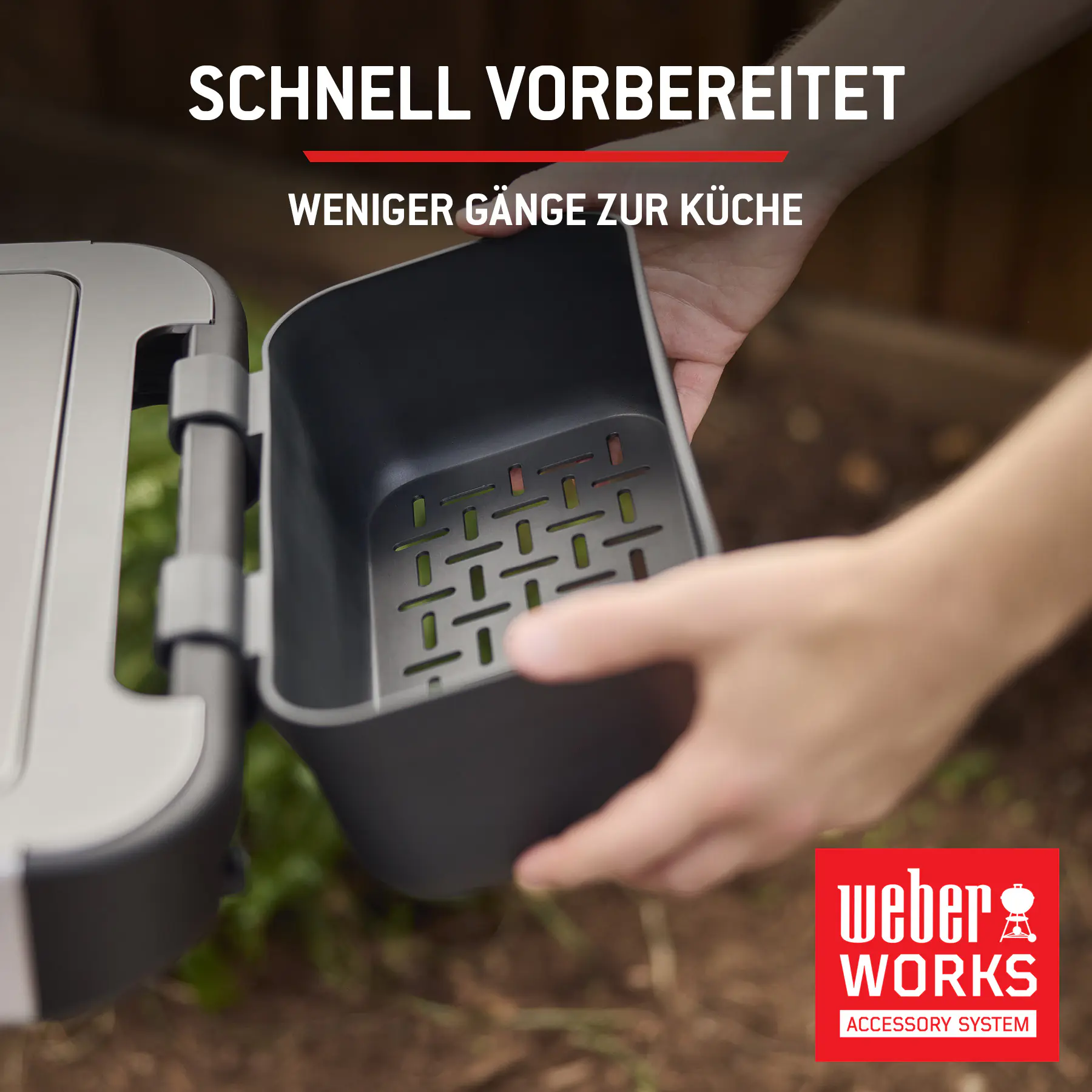 Weber Gasgrill Traveler Compact Grillfläche: 52 x 36 cm