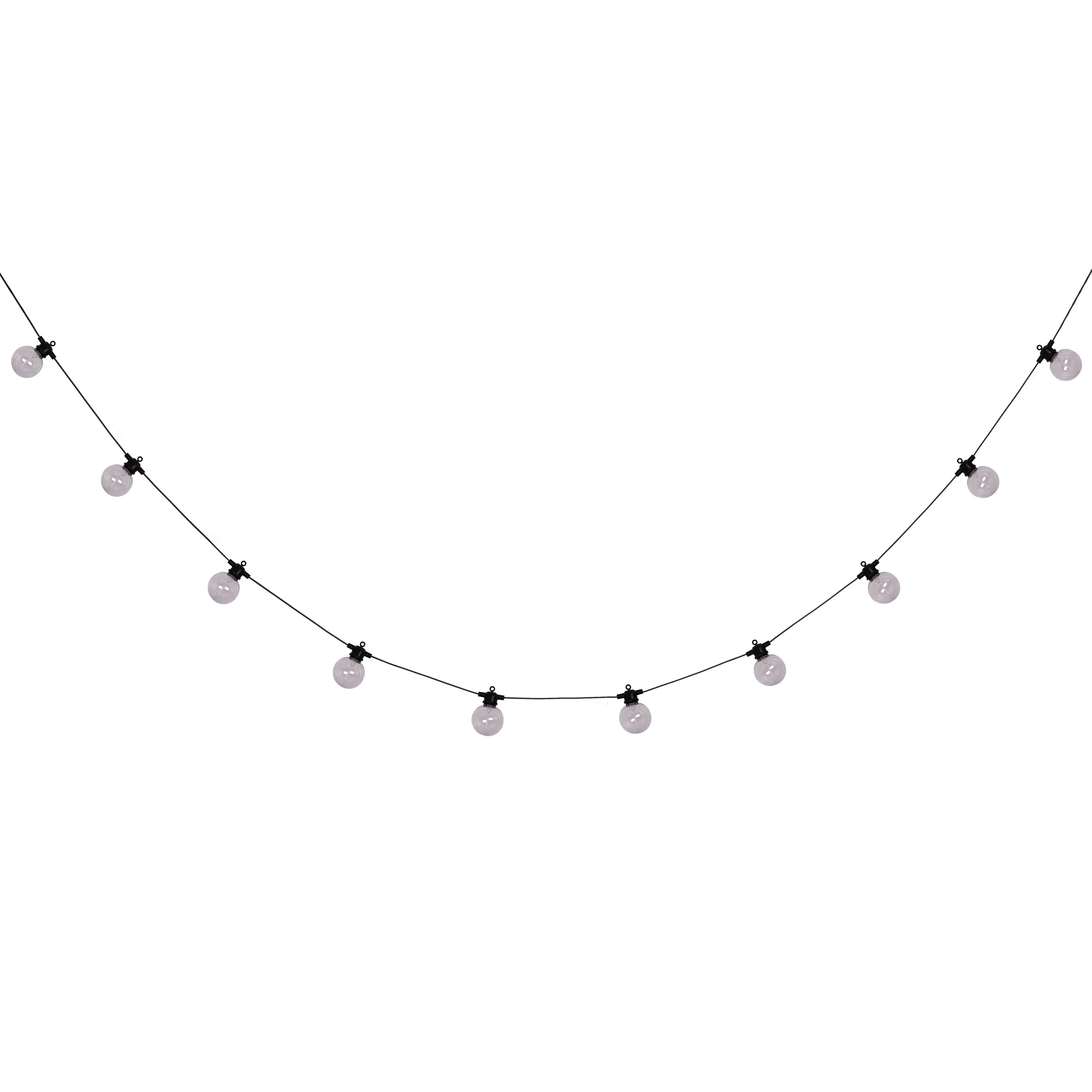 Light & More 10er LED Solar-Lichterkette 10 m warmweiß Light & More 10er LED Solar-Lichterkette 10 m warmweiß