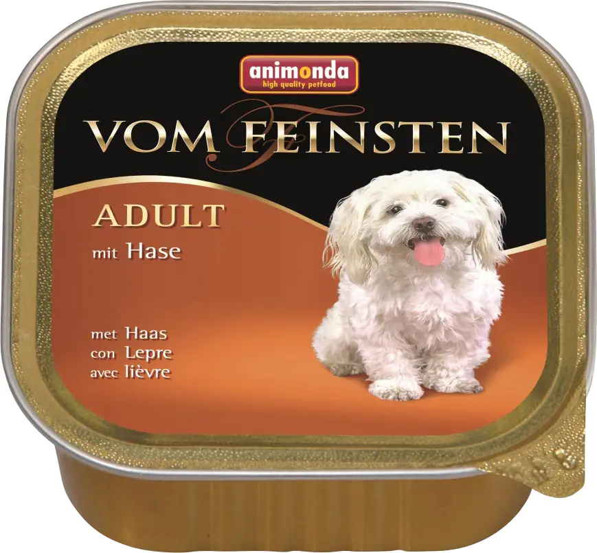 Animonda vom Feinsten Hundenassfutter Adult 150 g Hase